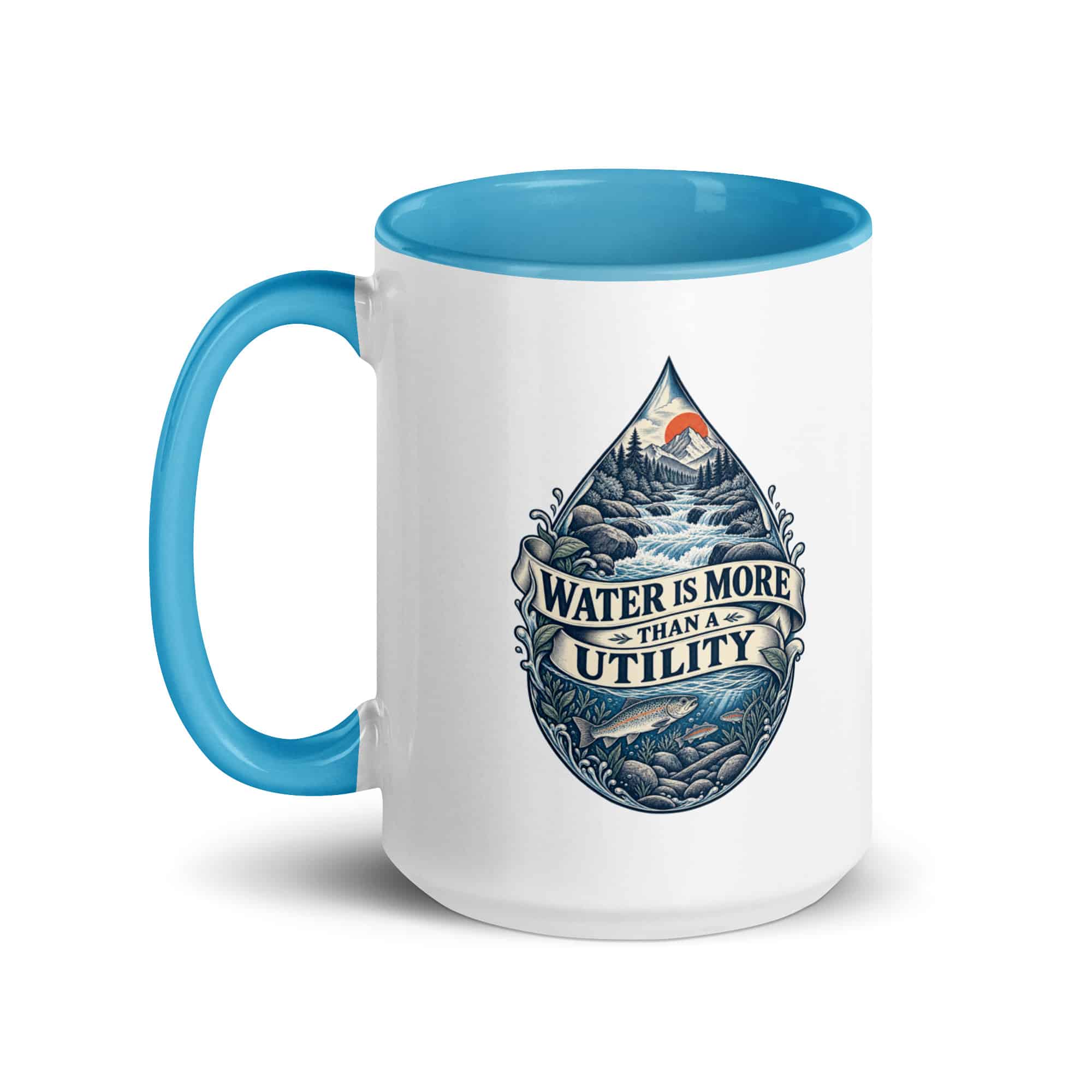 Color Inside Coffee Mug: Water is more than a utility
