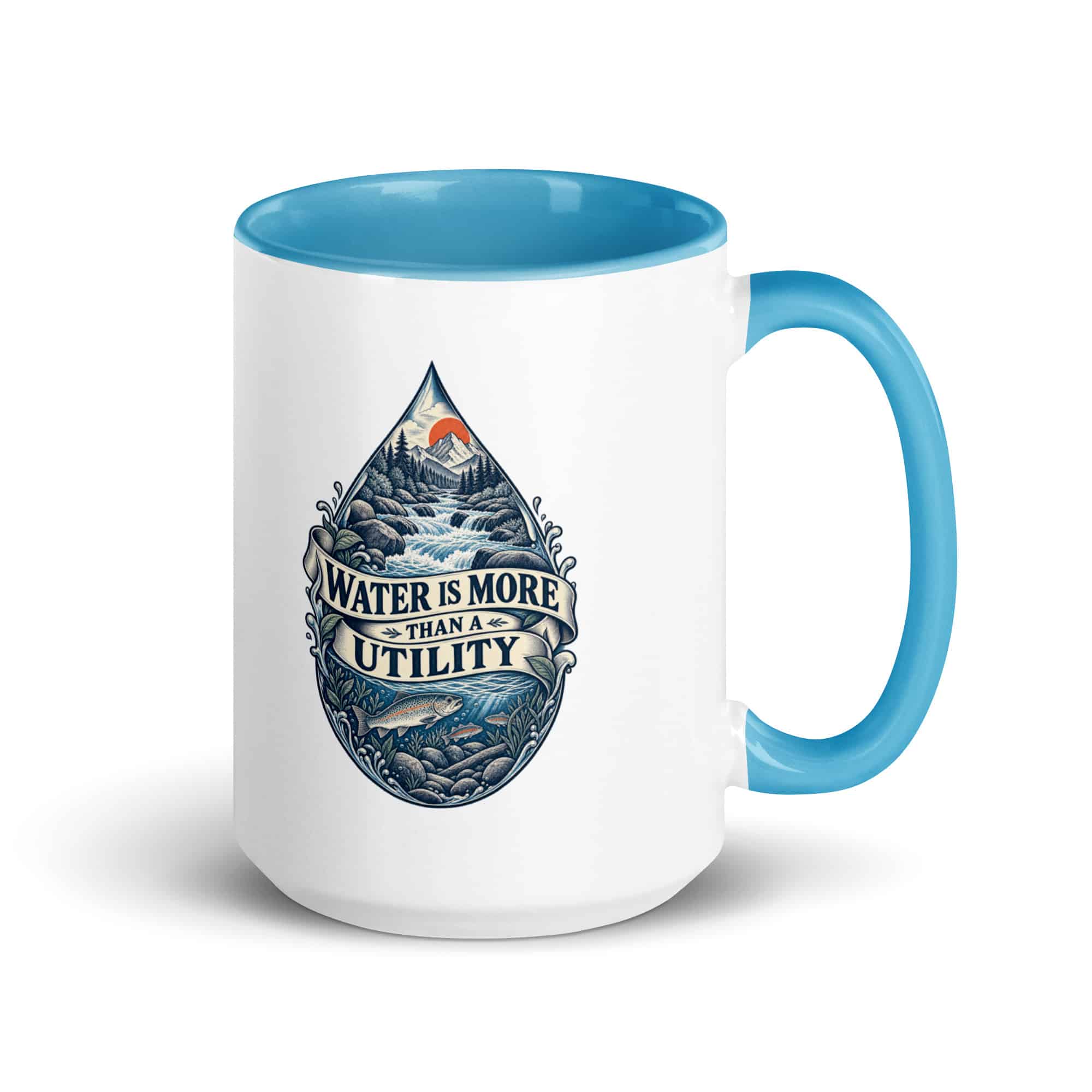 Color Inside Coffee Mug: Water is more than a utility