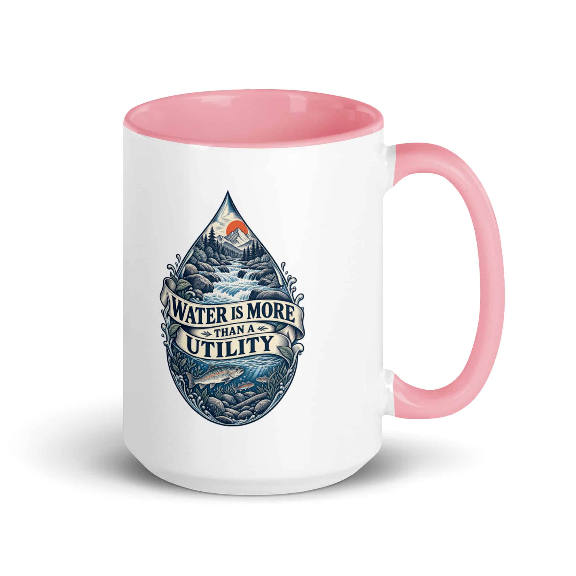 Color Inside Coffee Mug: Water is more than a utility