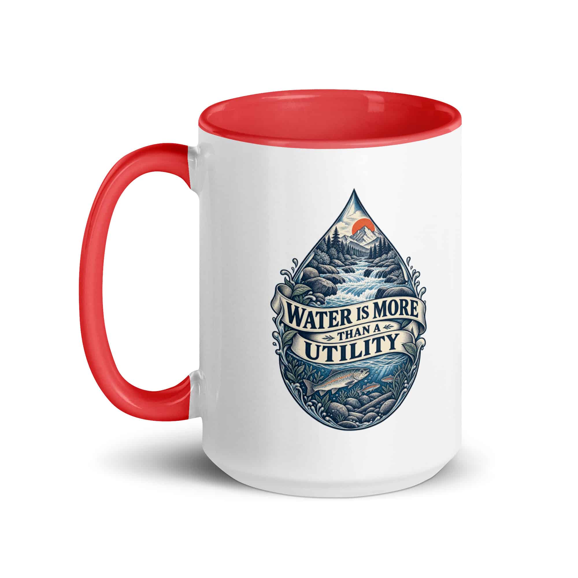 Color Inside Coffee Mug: Water is more than a utility