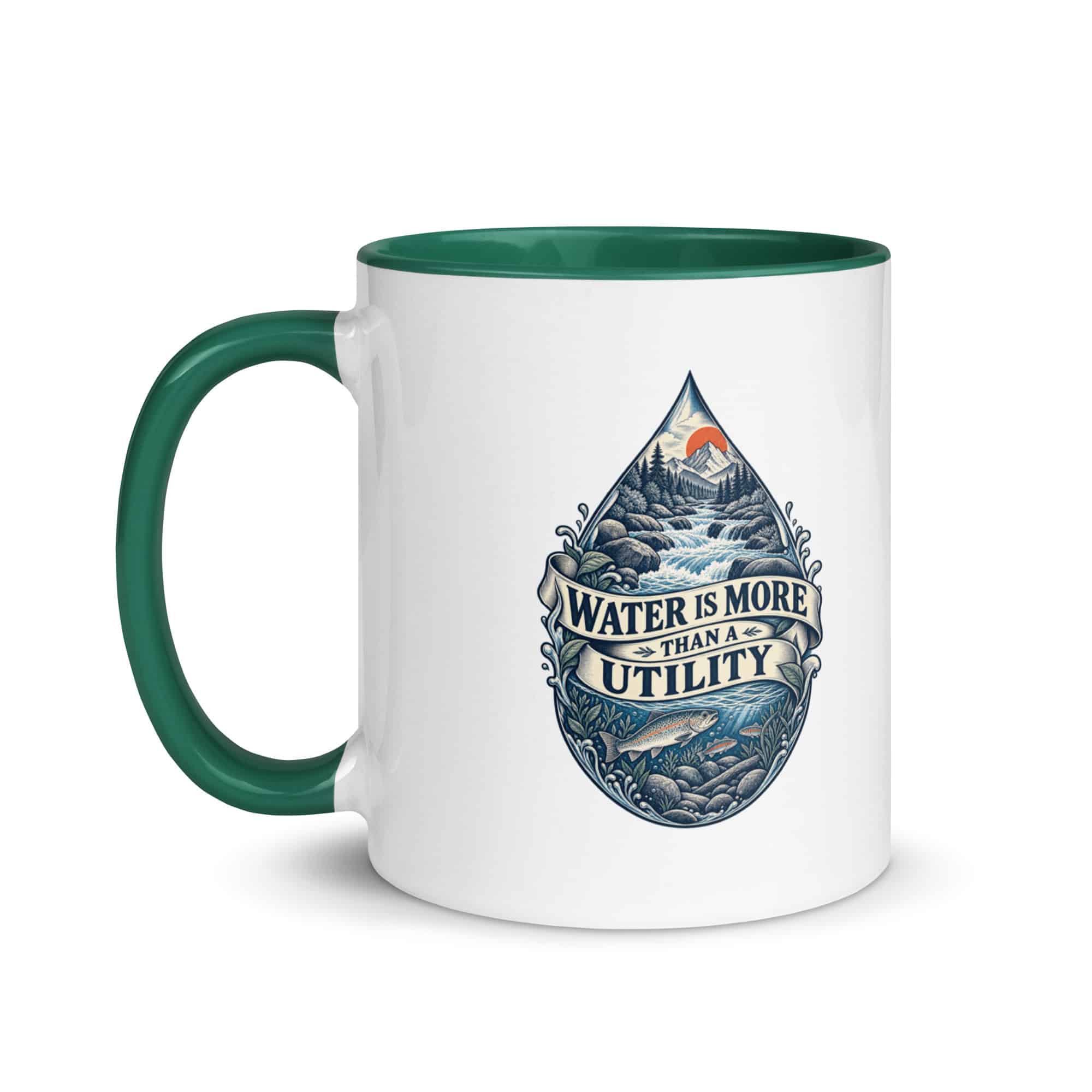 Color Inside Coffee Mug: Water is more than a utility