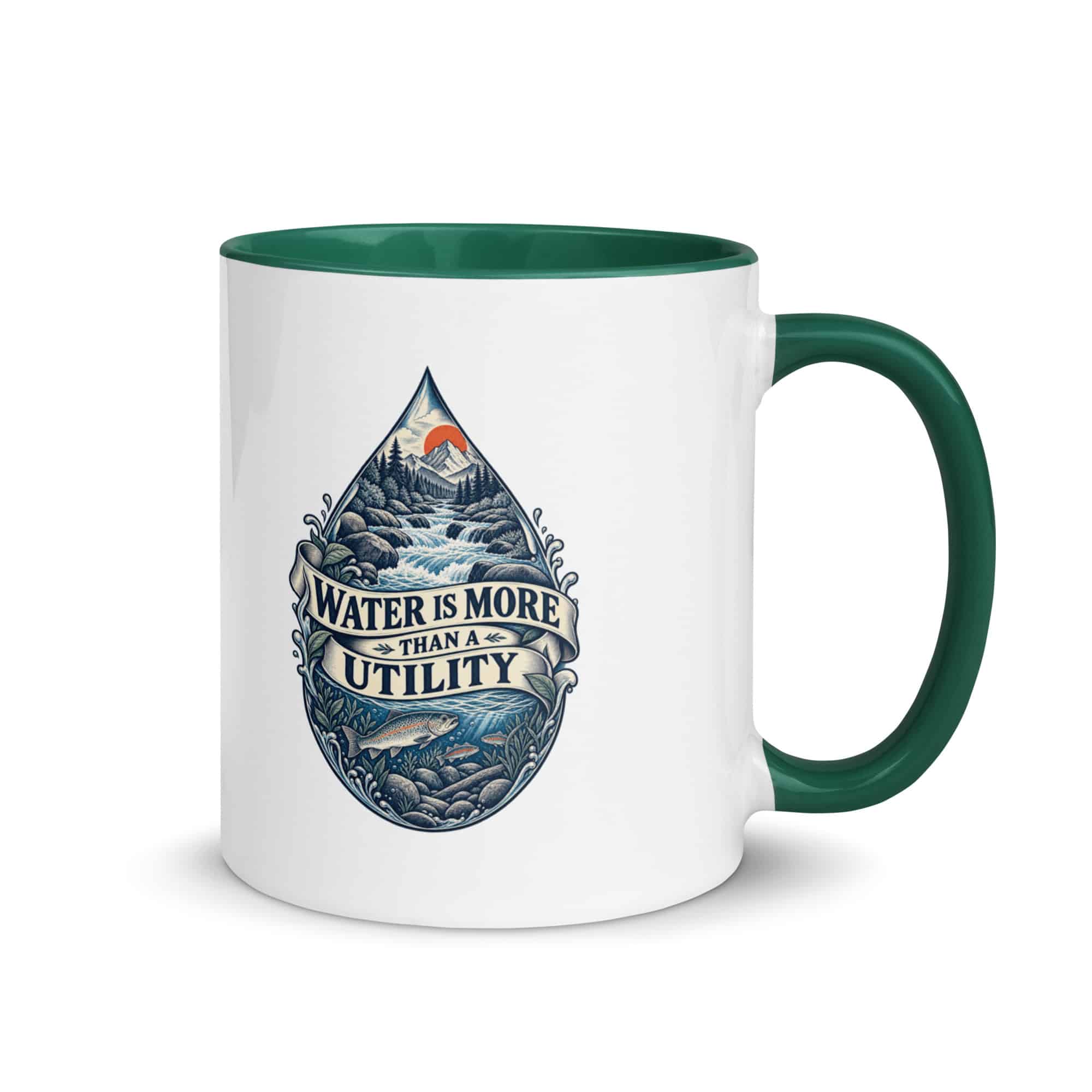 Color Inside Coffee Mug: Water is more than a utility