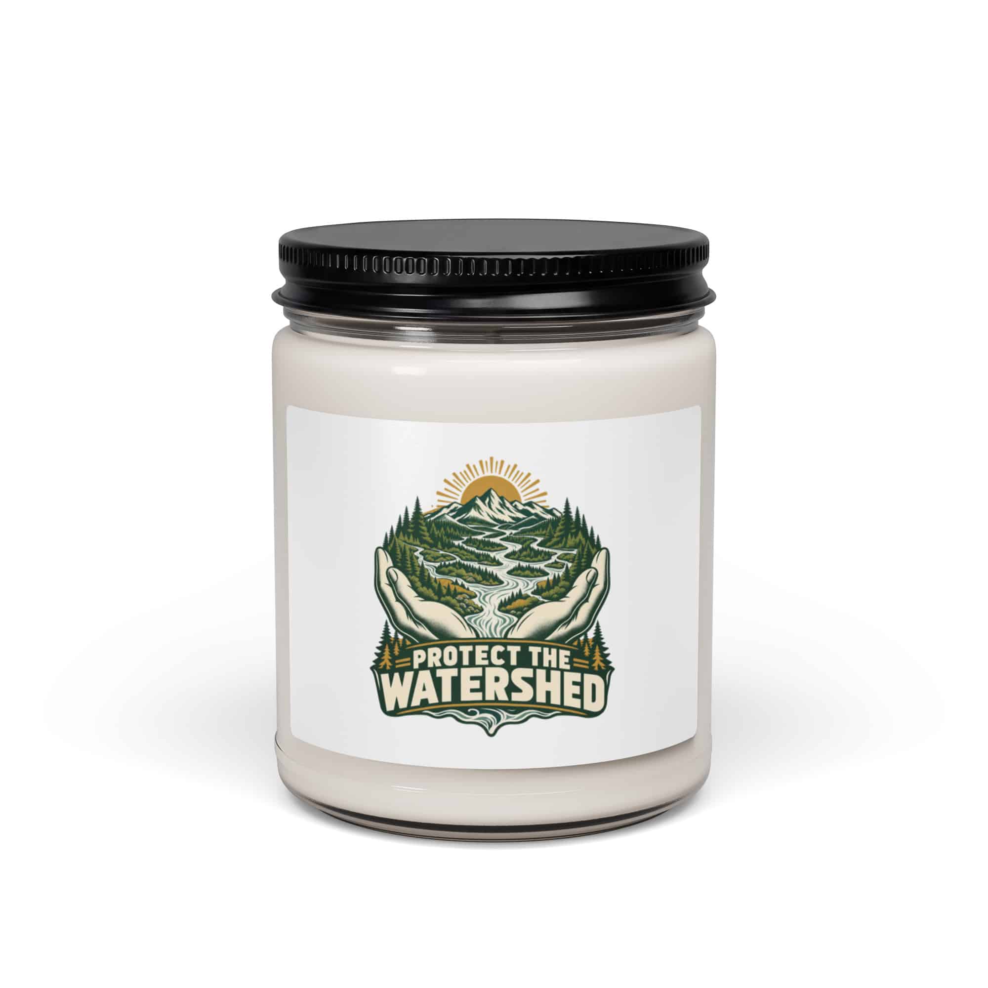 Soy Wax Candle: Protect the watershed