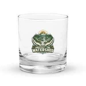 Rocks Glass: Protect the watershed - 10.5 oz - Main