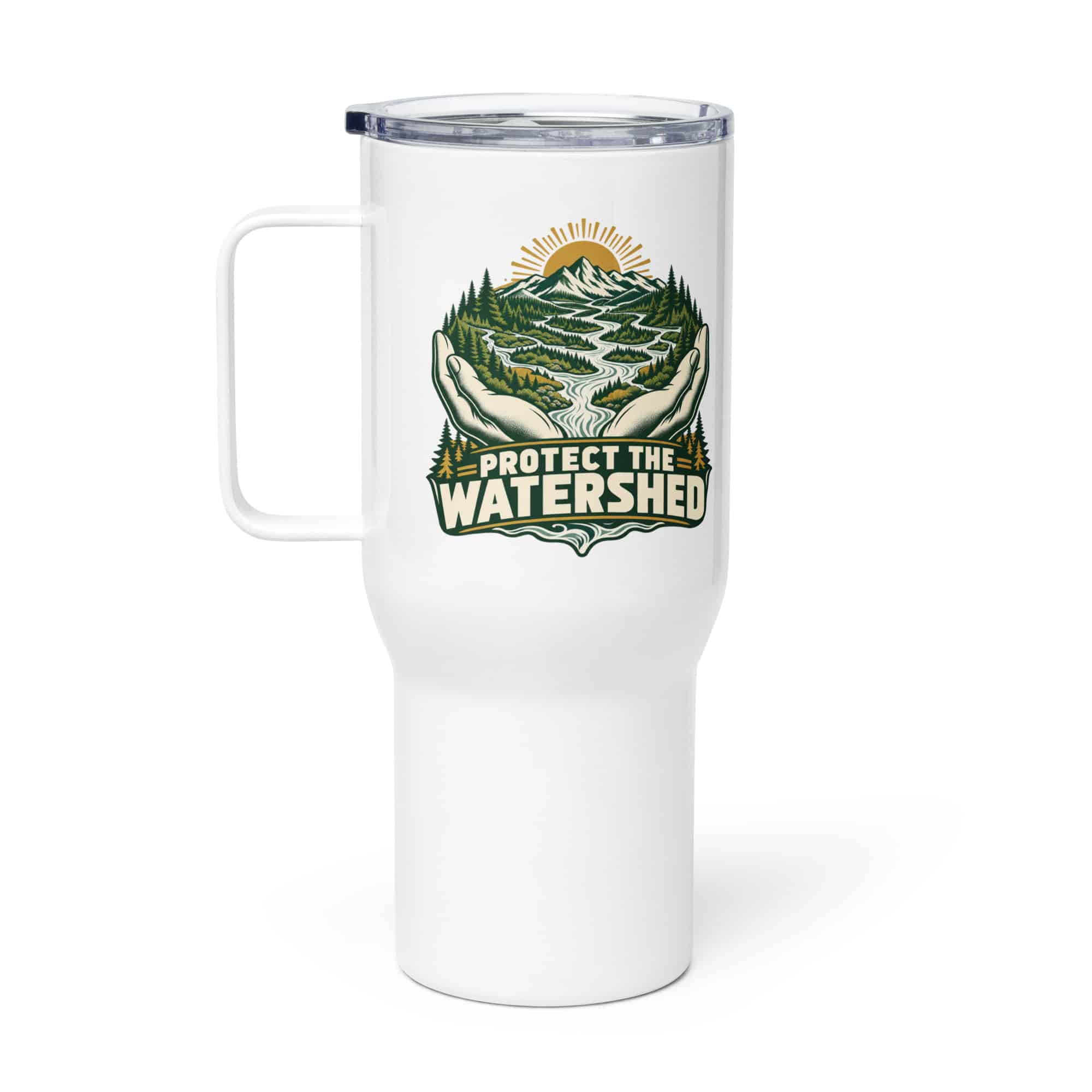 Travel Mug: Protect the watershed