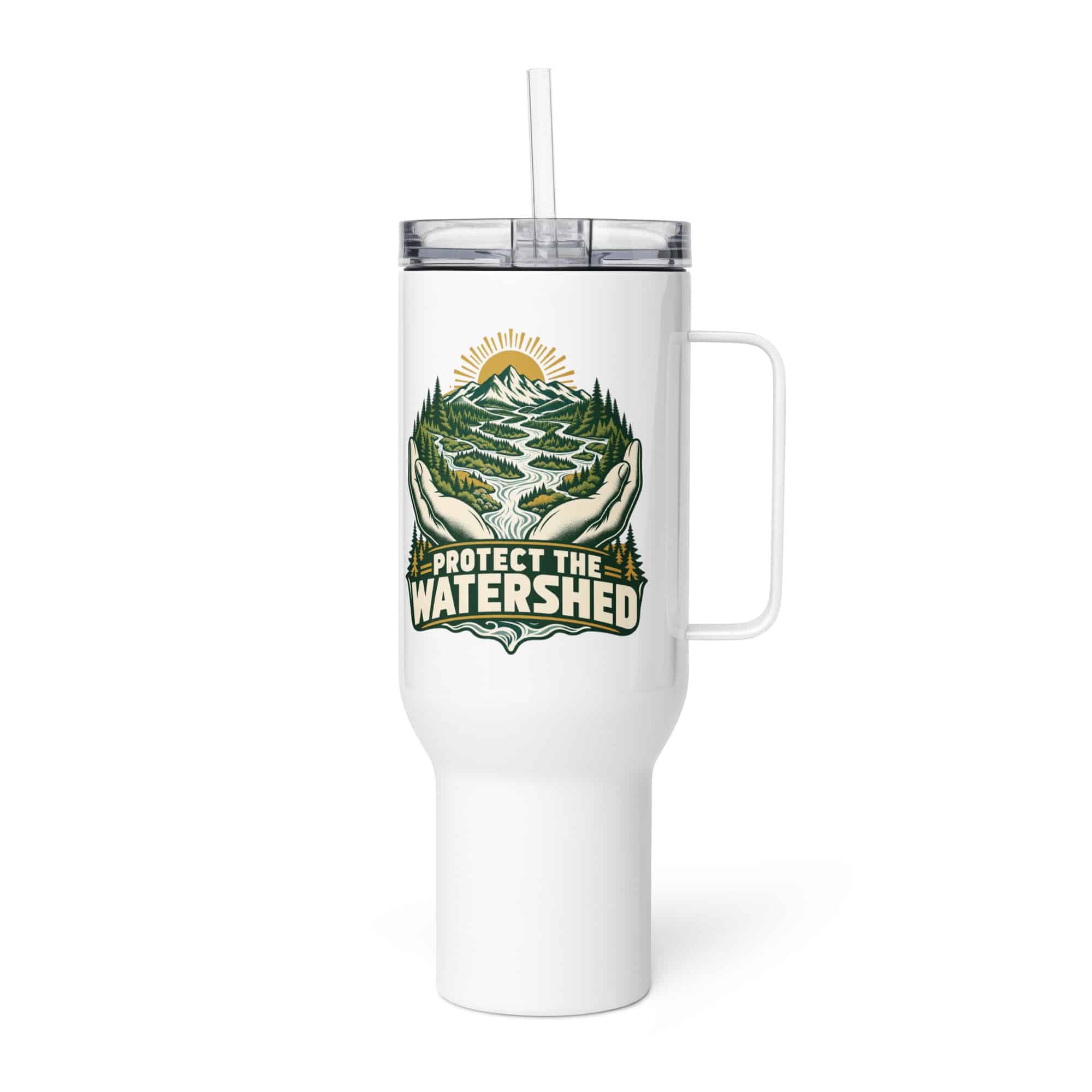 Travel Mug: Protect the watershed
