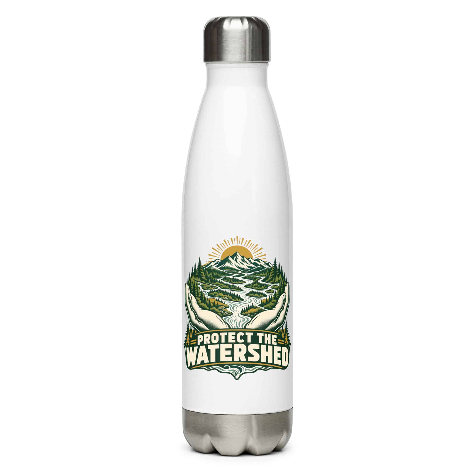 Stainless Steel Water Bottle: Protect the watershed