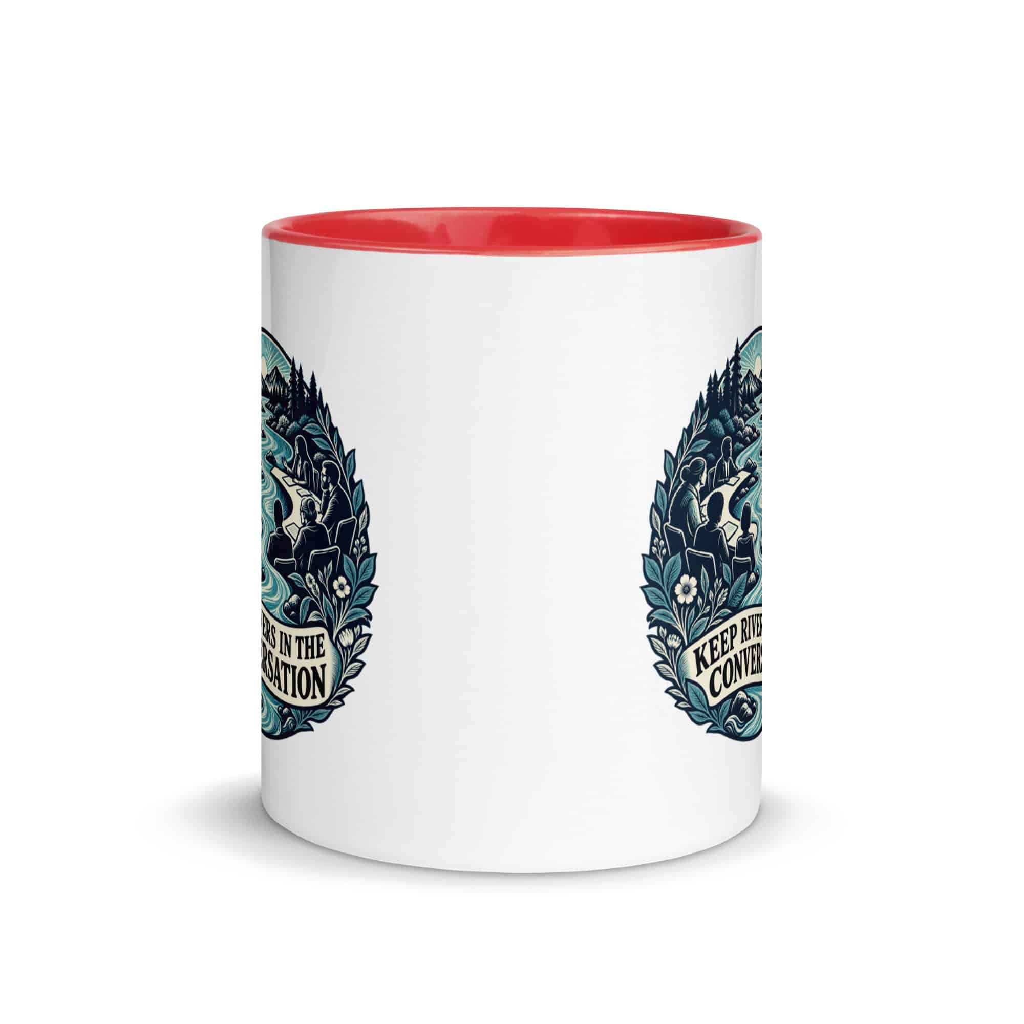 Color Inside Coffee Mug: Keep rivers in the conversation