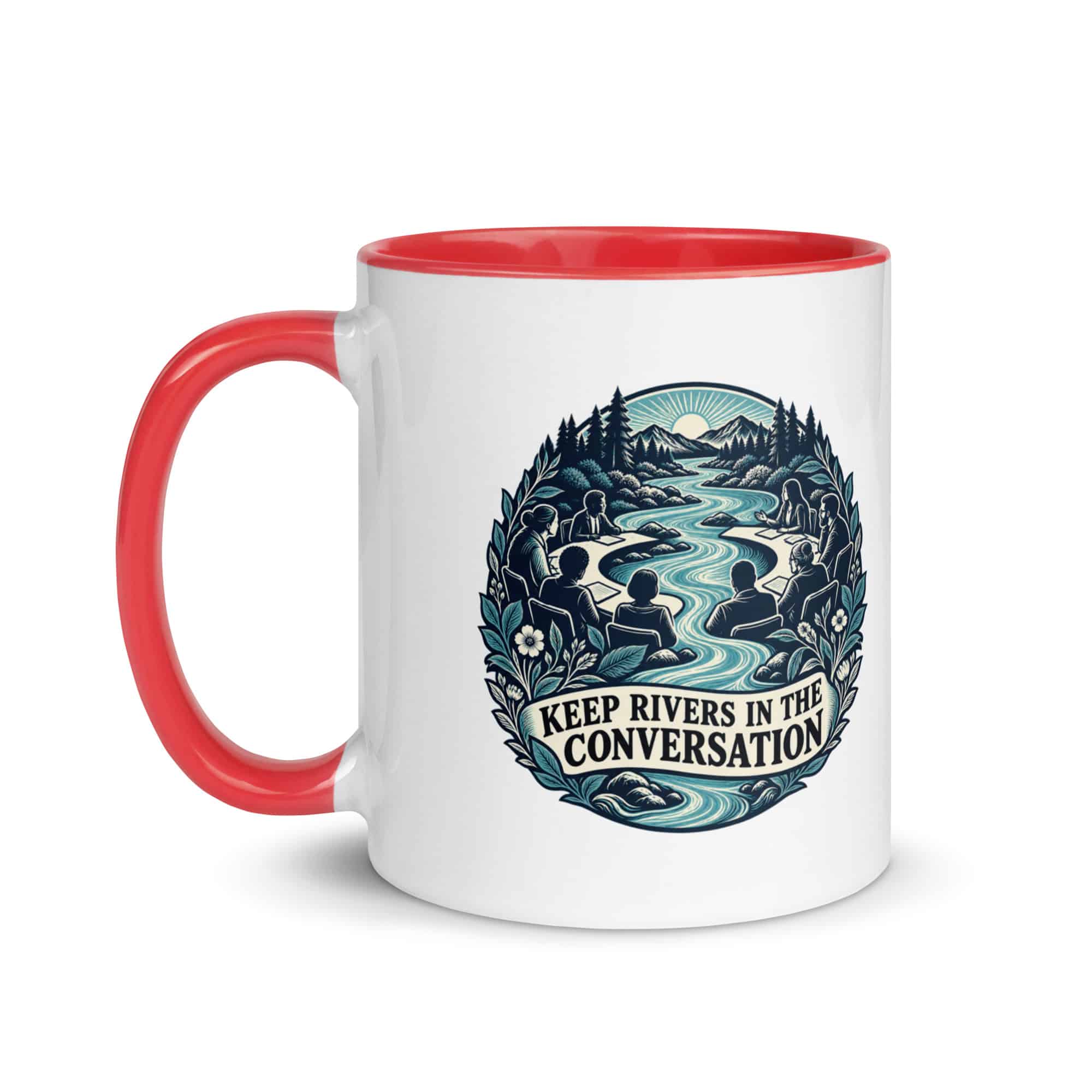 Color Inside Coffee Mug: Keep rivers in the conversation