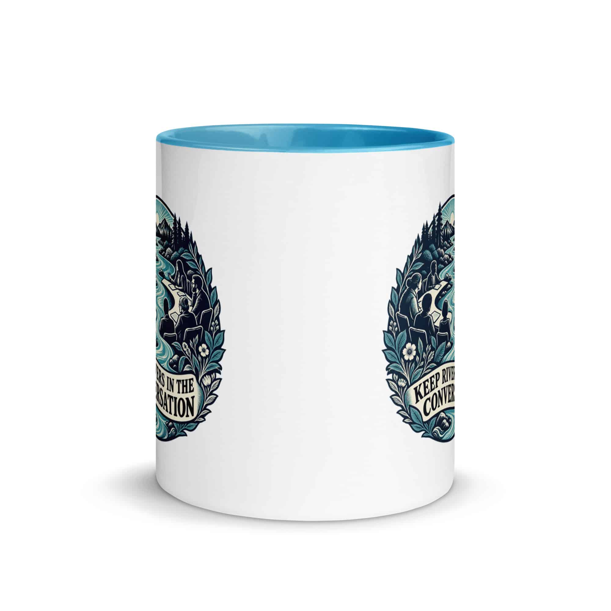 Color Inside Coffee Mug: Keep rivers in the conversation