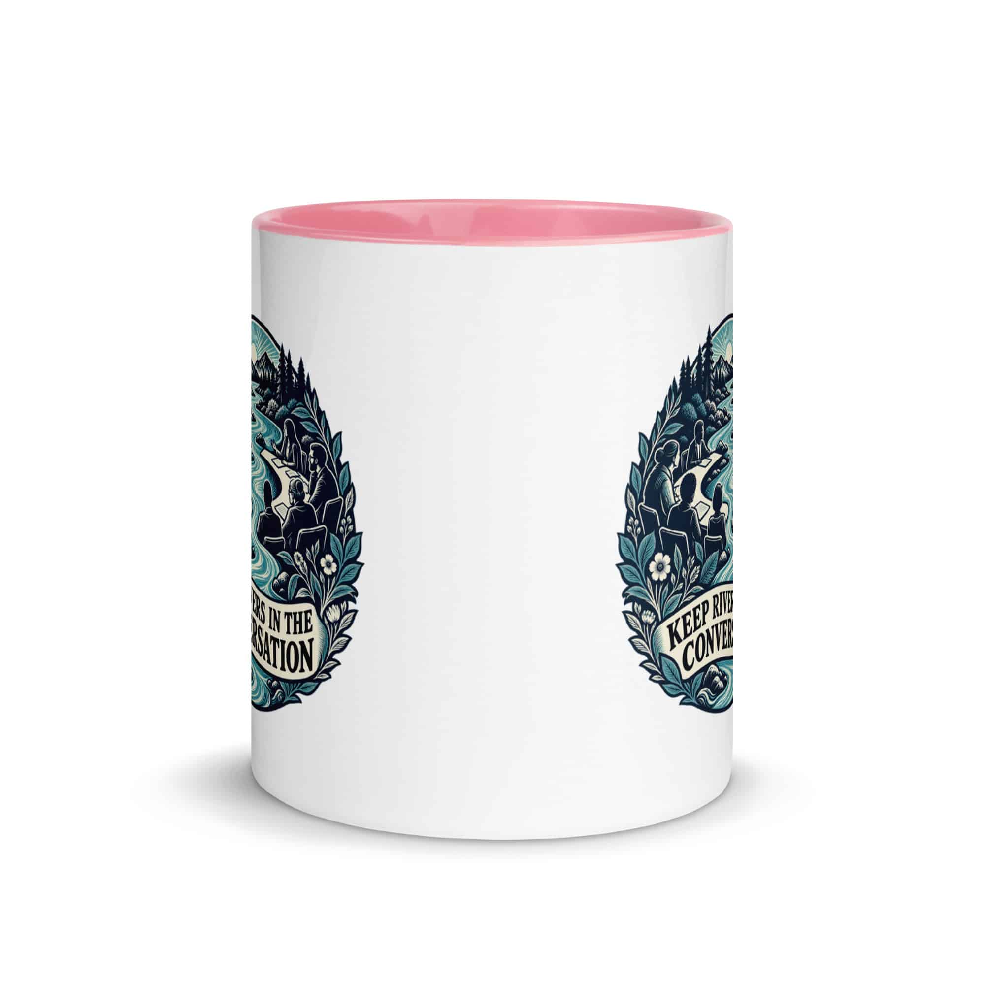 Color Inside Coffee Mug: Keep rivers in the conversation
