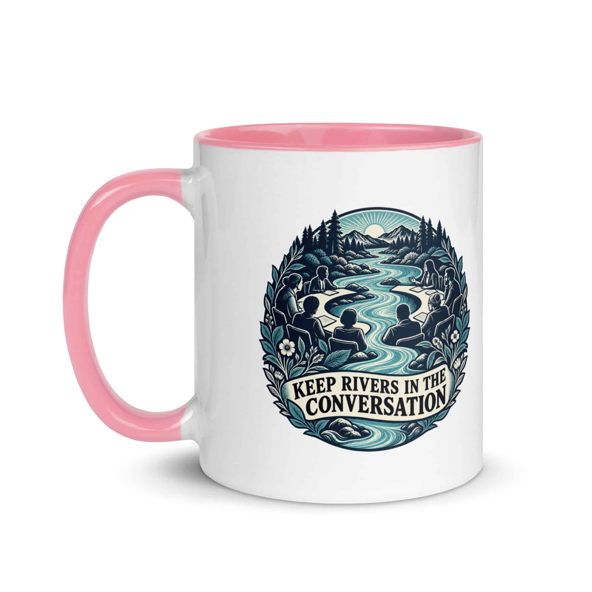 Color Inside Coffee Mug: Keep rivers in the conversation