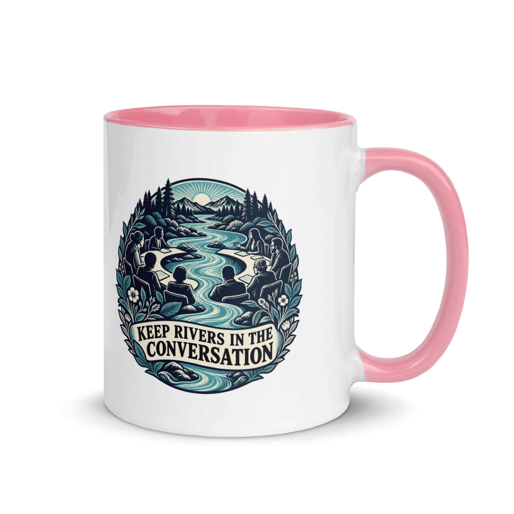 Color Inside Coffee Mug: Keep rivers in the conversation