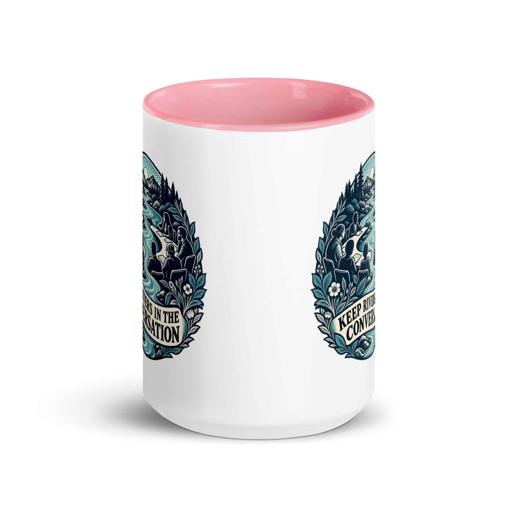Color Inside Coffee Mug: Keep rivers in the conversation