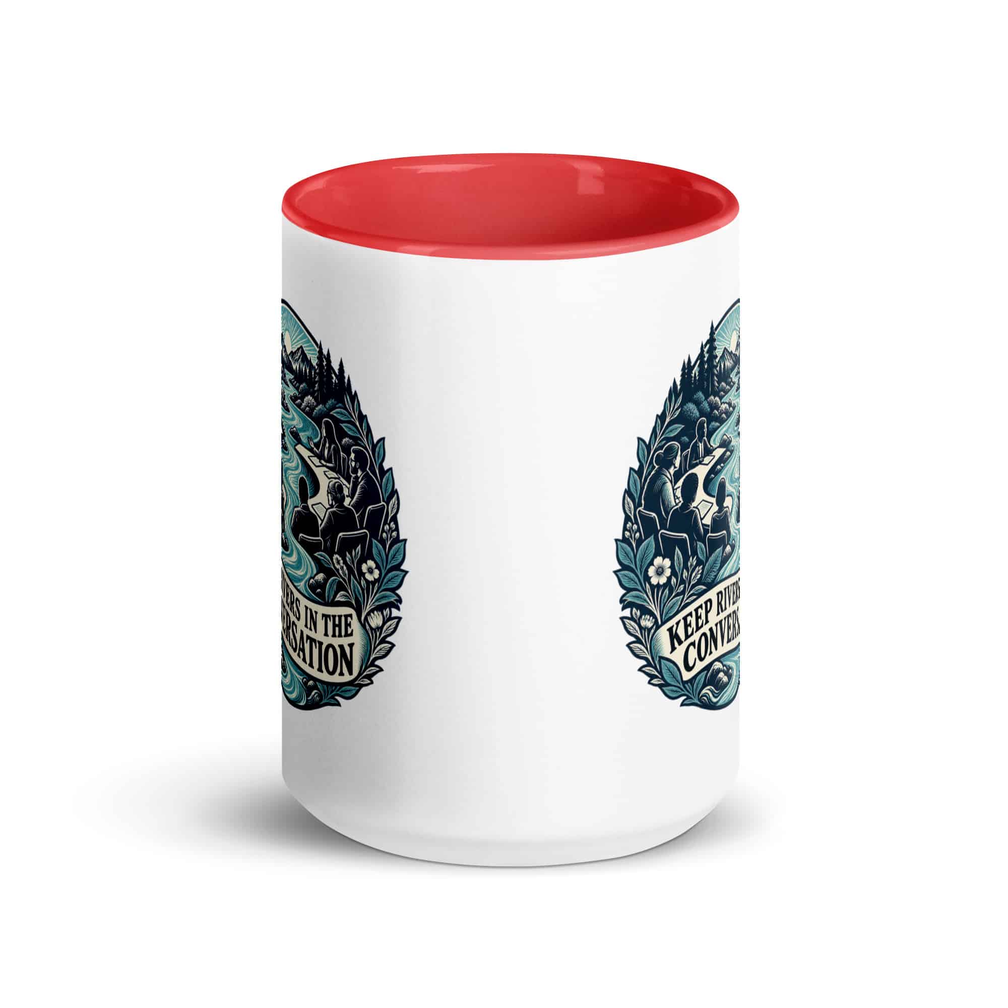 Color Inside Coffee Mug: Keep rivers in the conversation