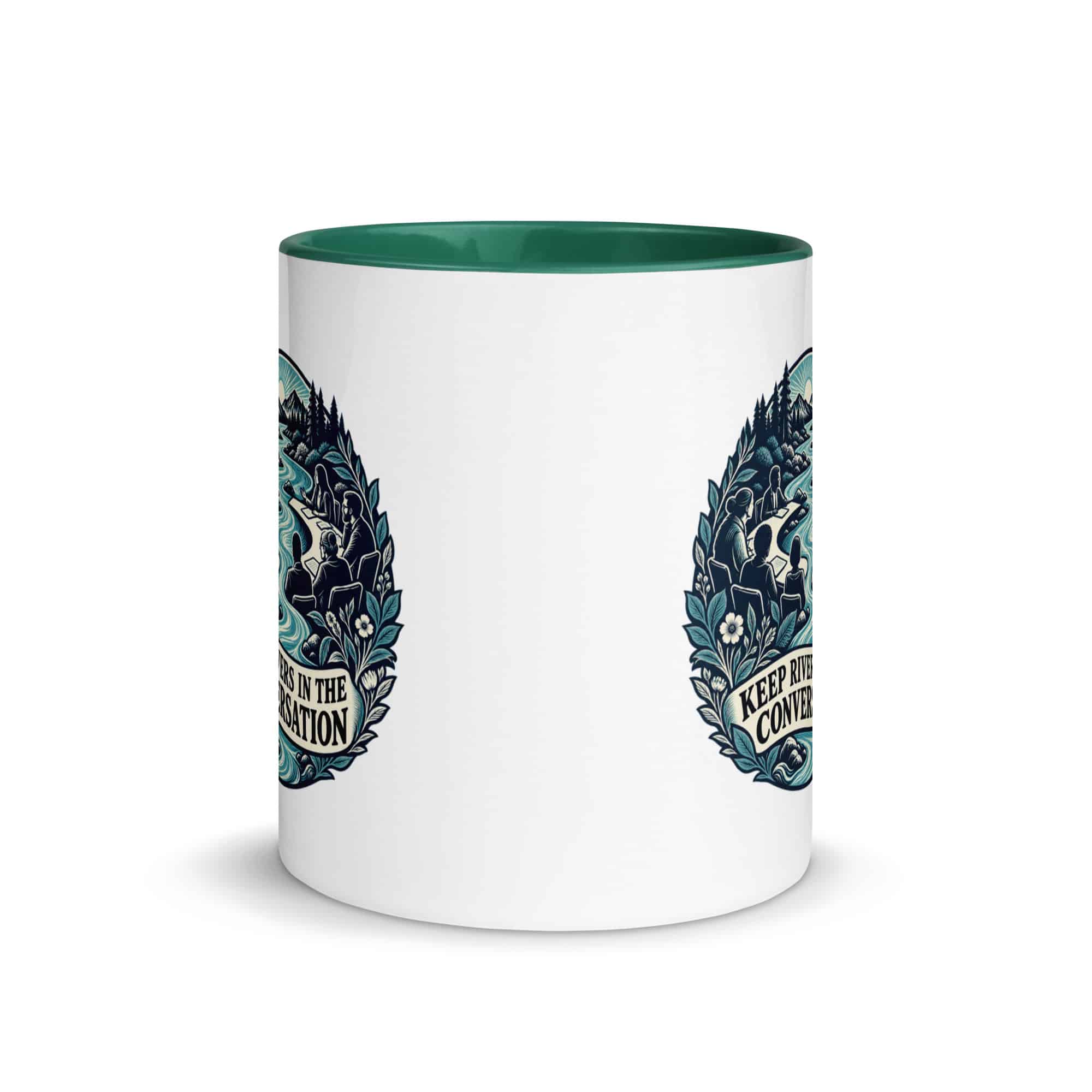 Color Inside Coffee Mug: Keep rivers in the conversation