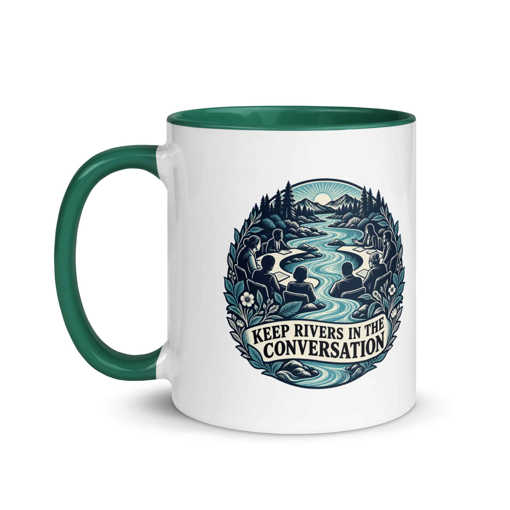 Color Inside Coffee Mug: Keep rivers in the conversation