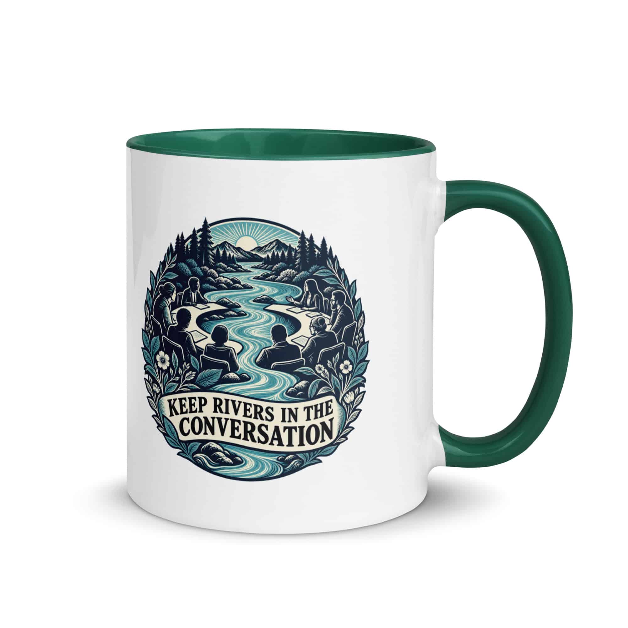 Color Inside Coffee Mug: Keep rivers in the conversation