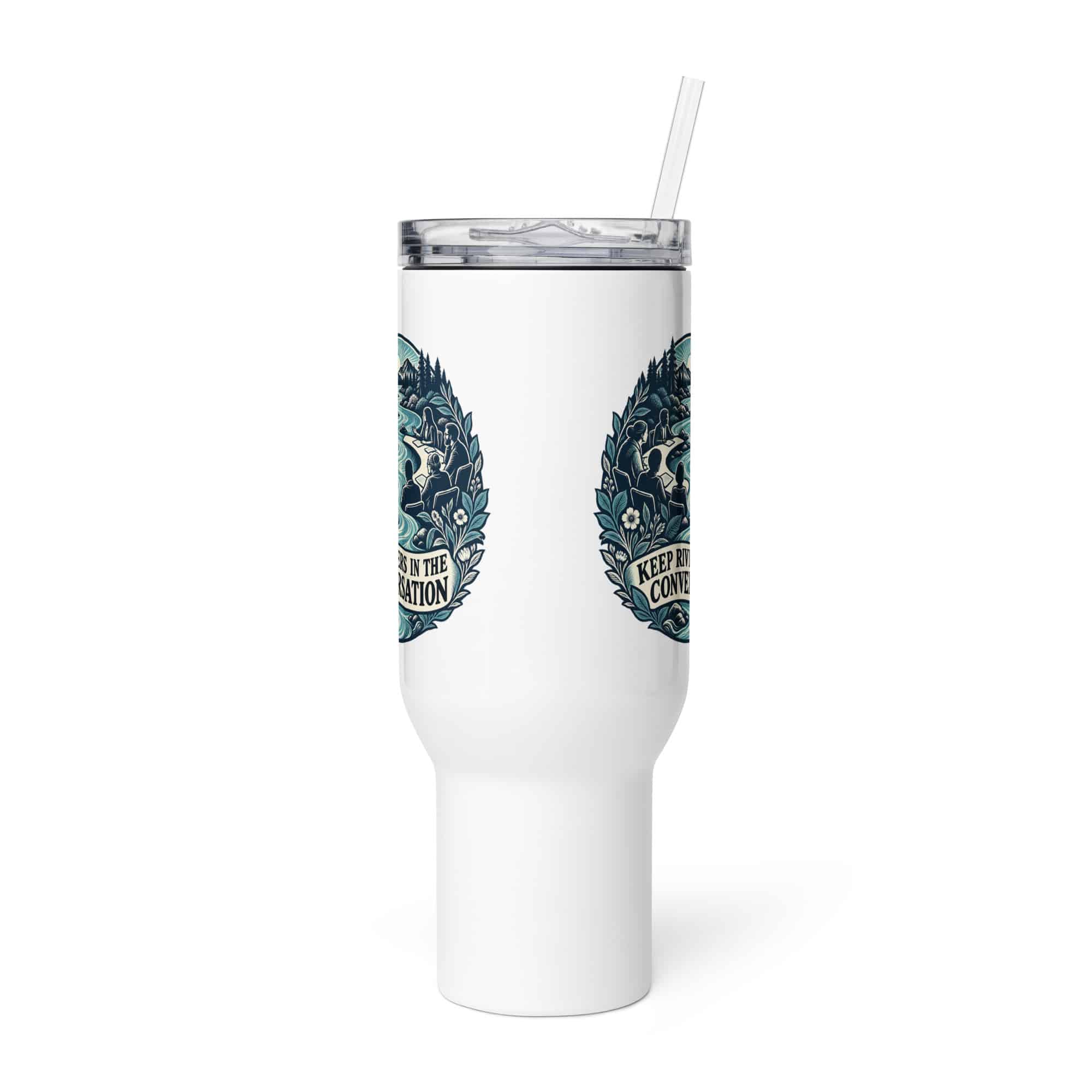 Travel Mug: Keep rivers in the conversation