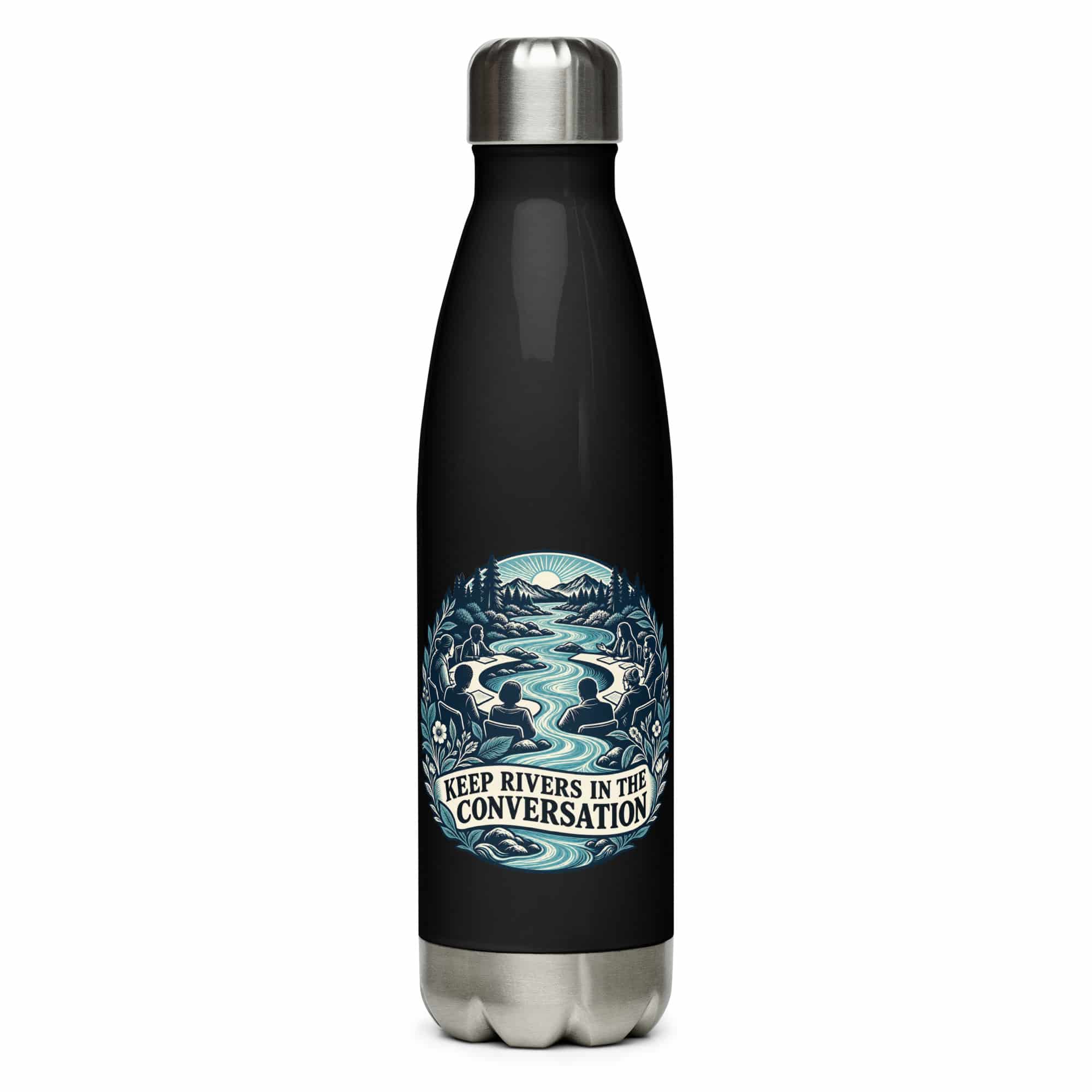 Stainless Steel Water Bottle: Keep rivers in the conversation