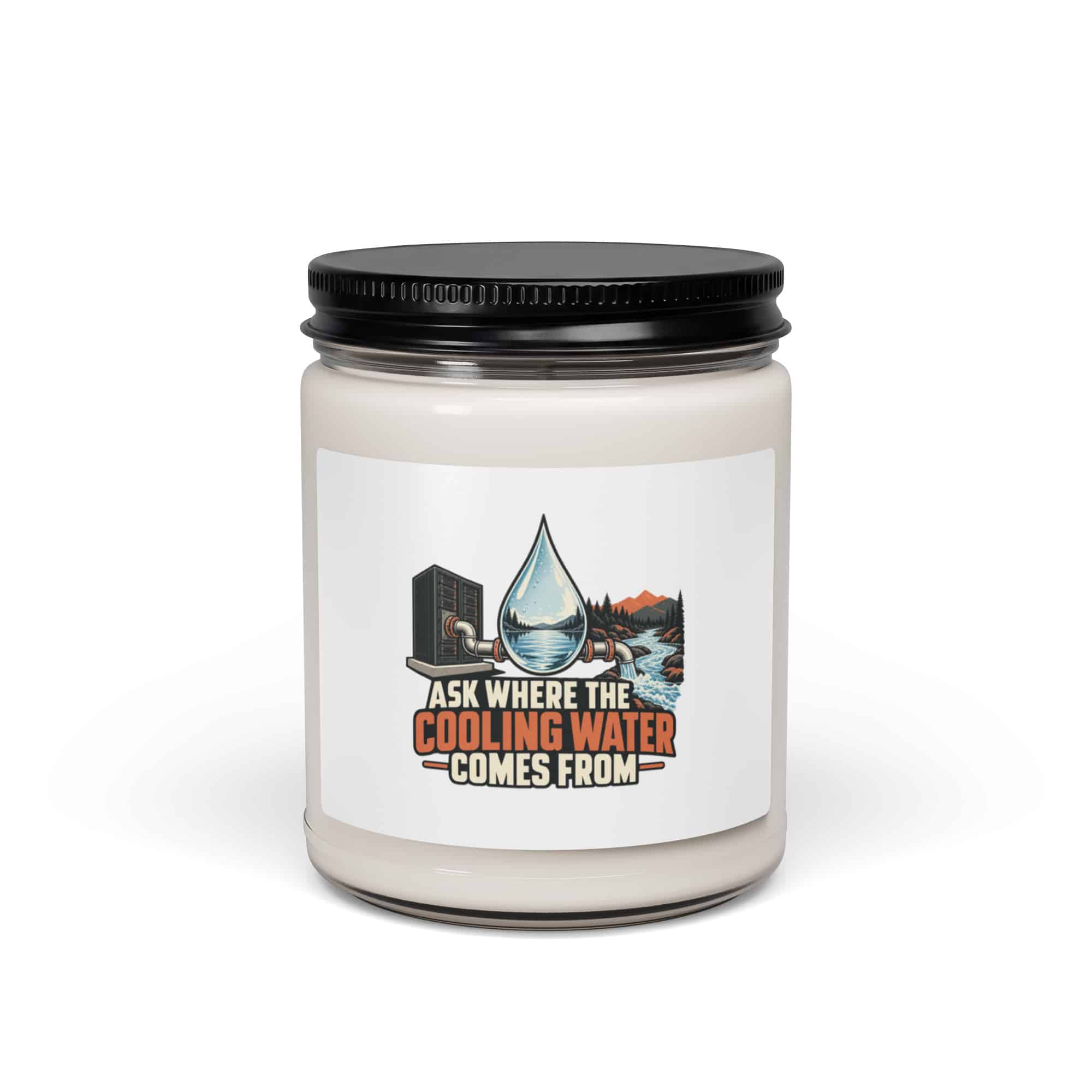 Soy Wax Candle: Ask where the cooling water comes from