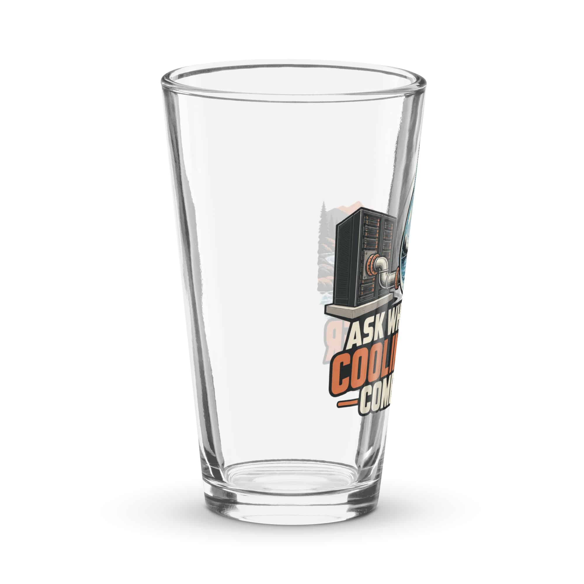 Pint Glass: Ask where the cooling water comes from