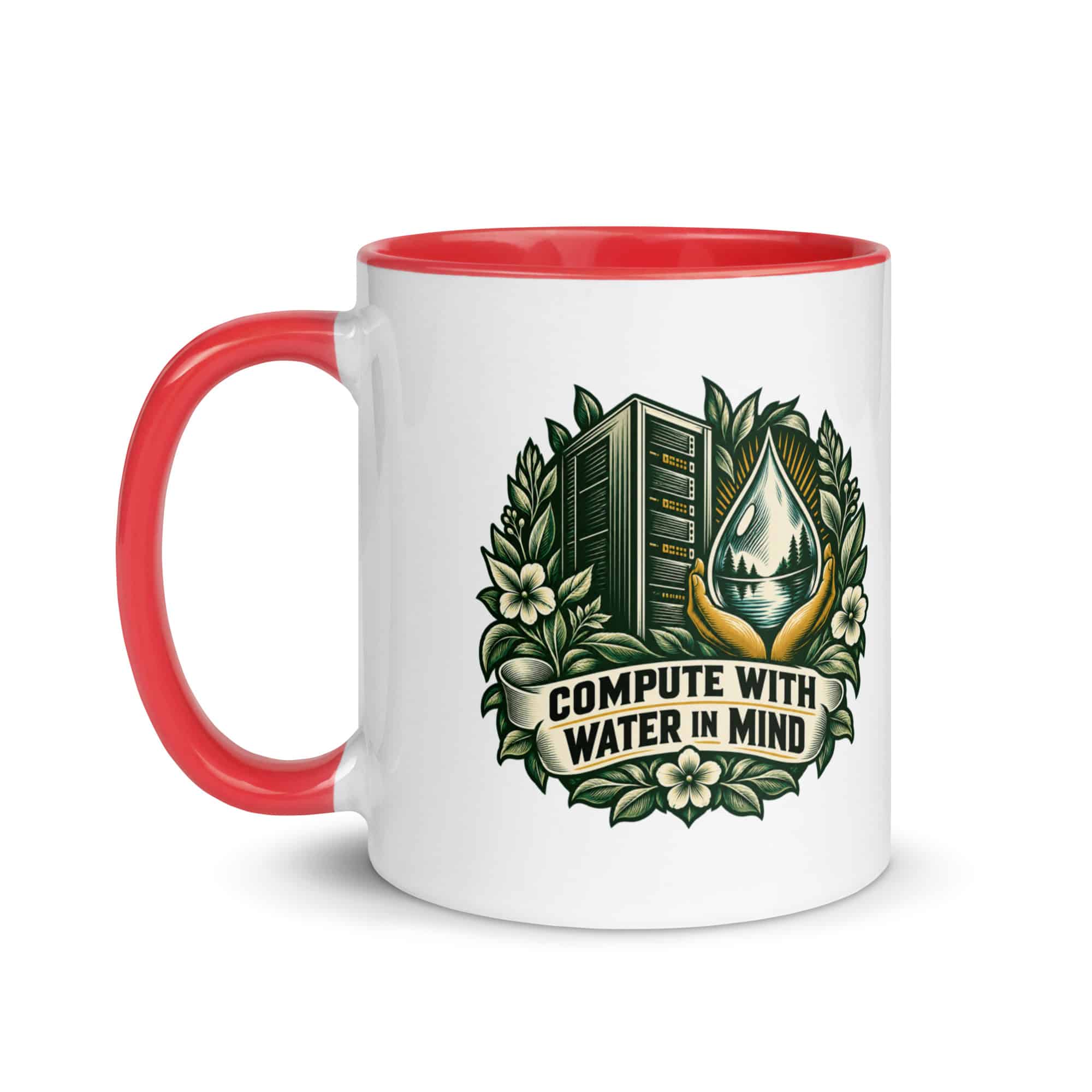 Color Inside Coffee Mug: Compute with water in mind
