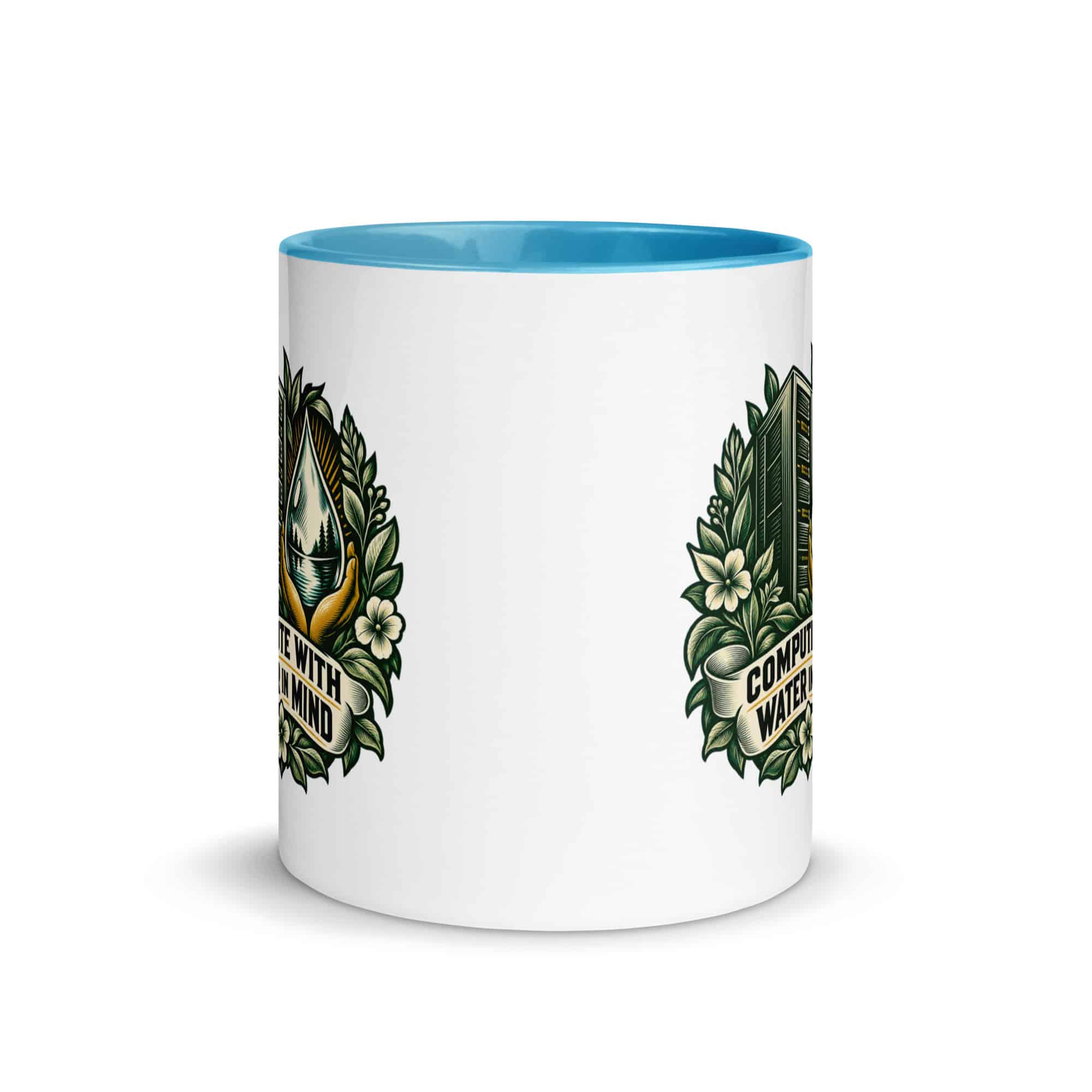 Color Inside Coffee Mug: Compute with water in mind