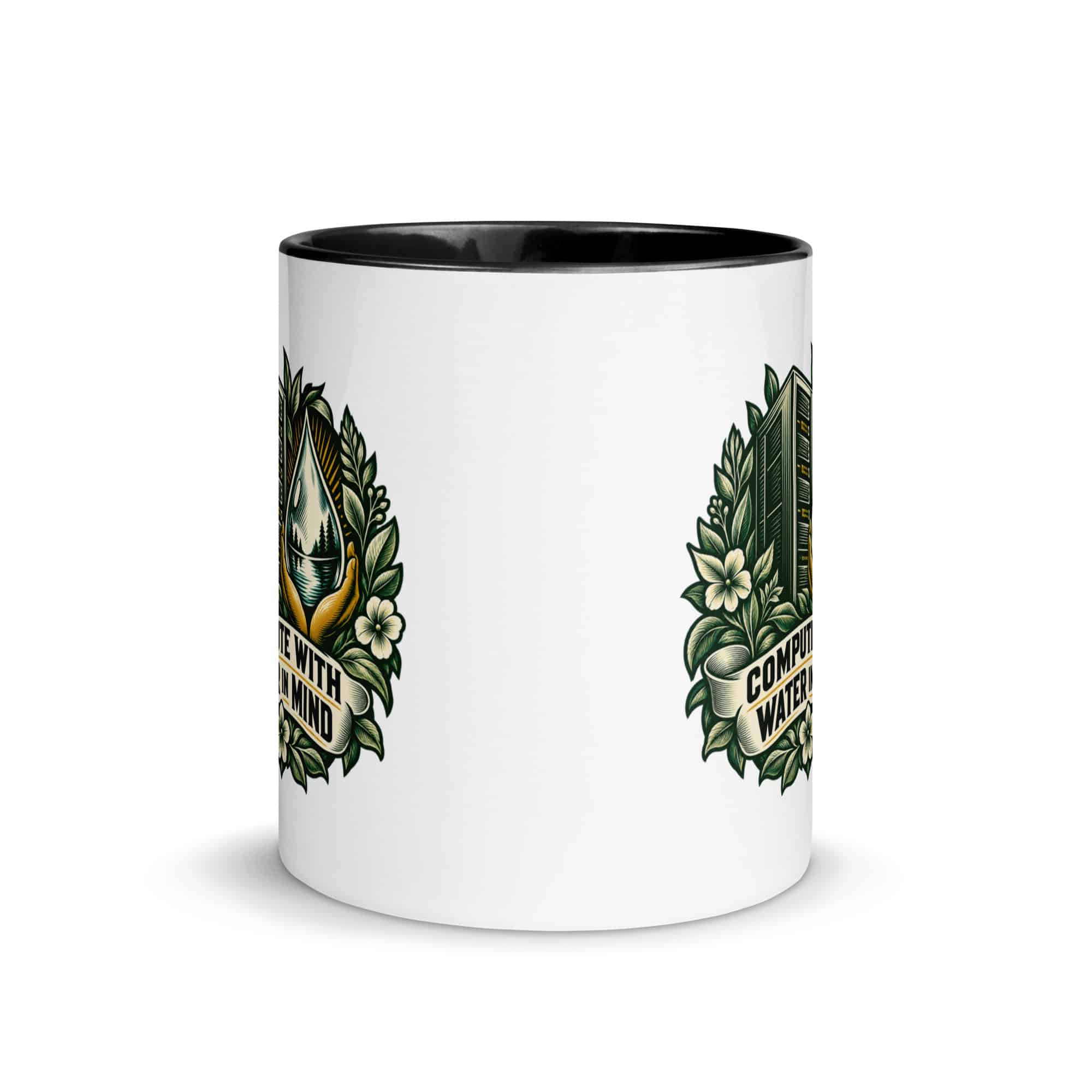 Color Inside Coffee Mug: Compute with water in mind