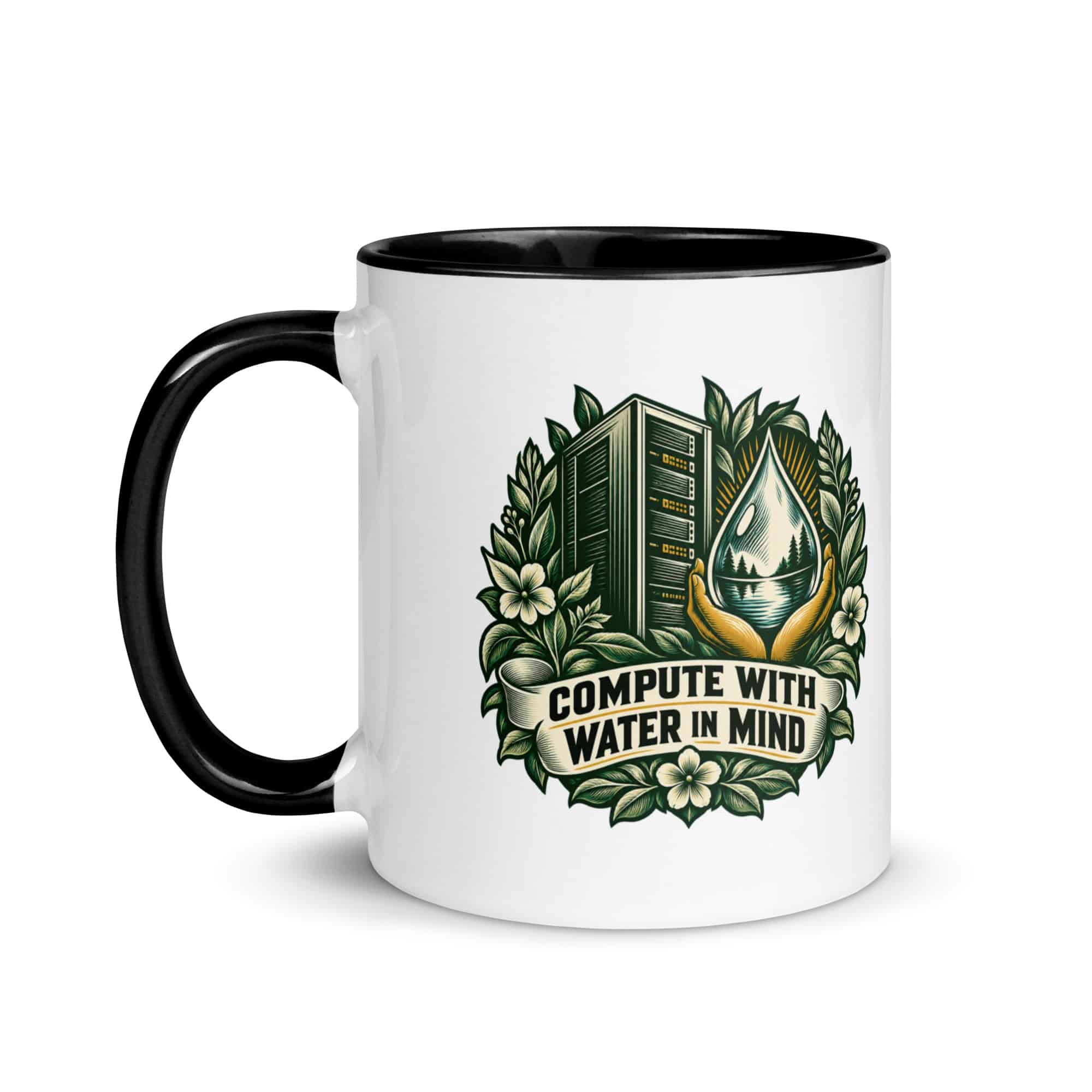 Color Inside Coffee Mug: Compute with water in mind