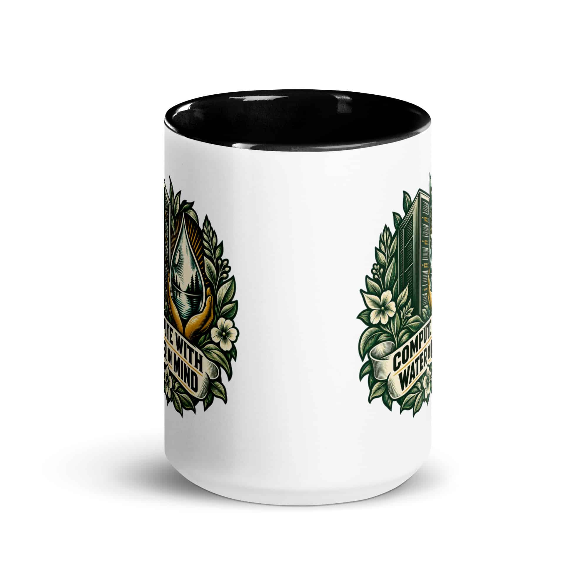 Color Inside Coffee Mug: Compute with water in mind