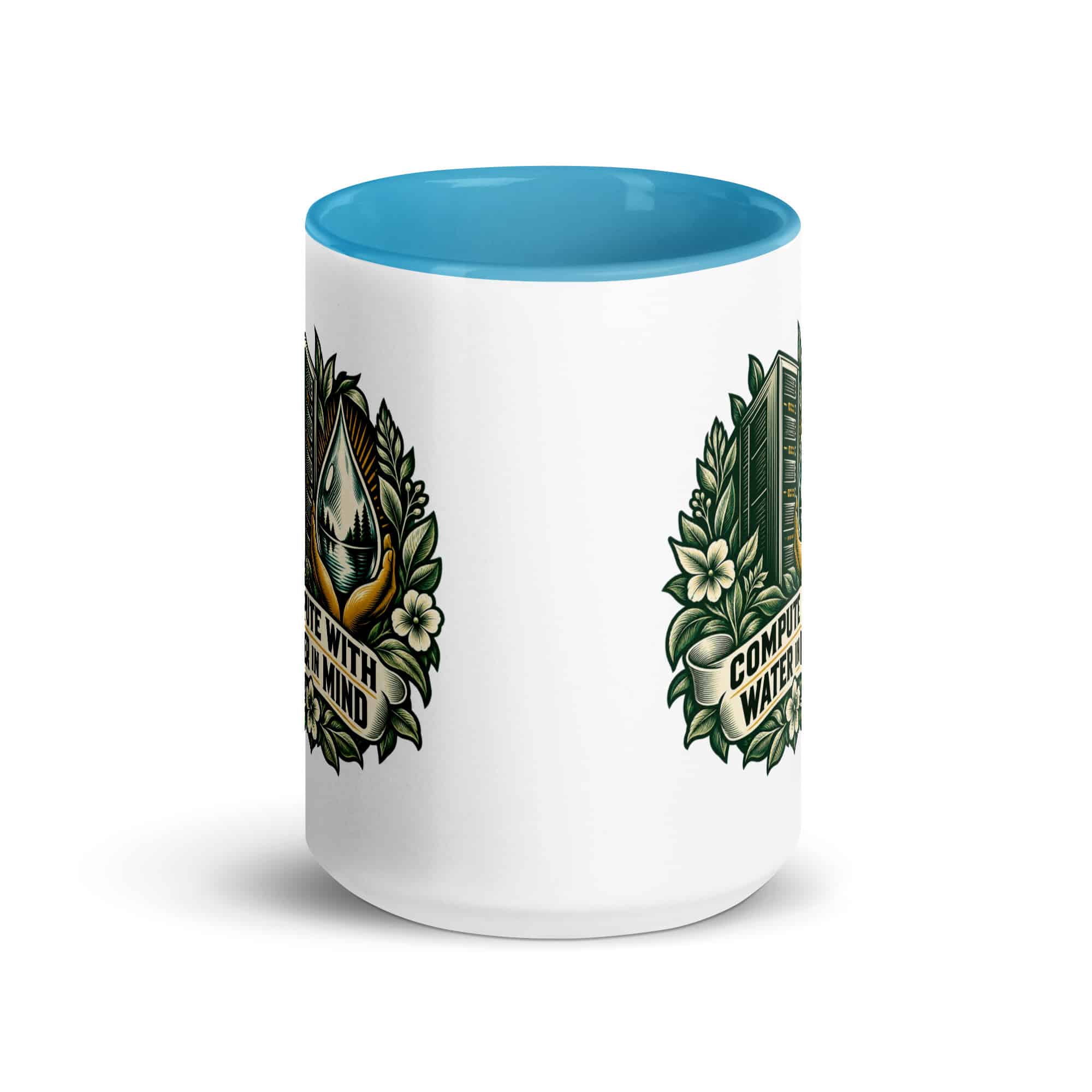 Color Inside Coffee Mug: Compute with water in mind