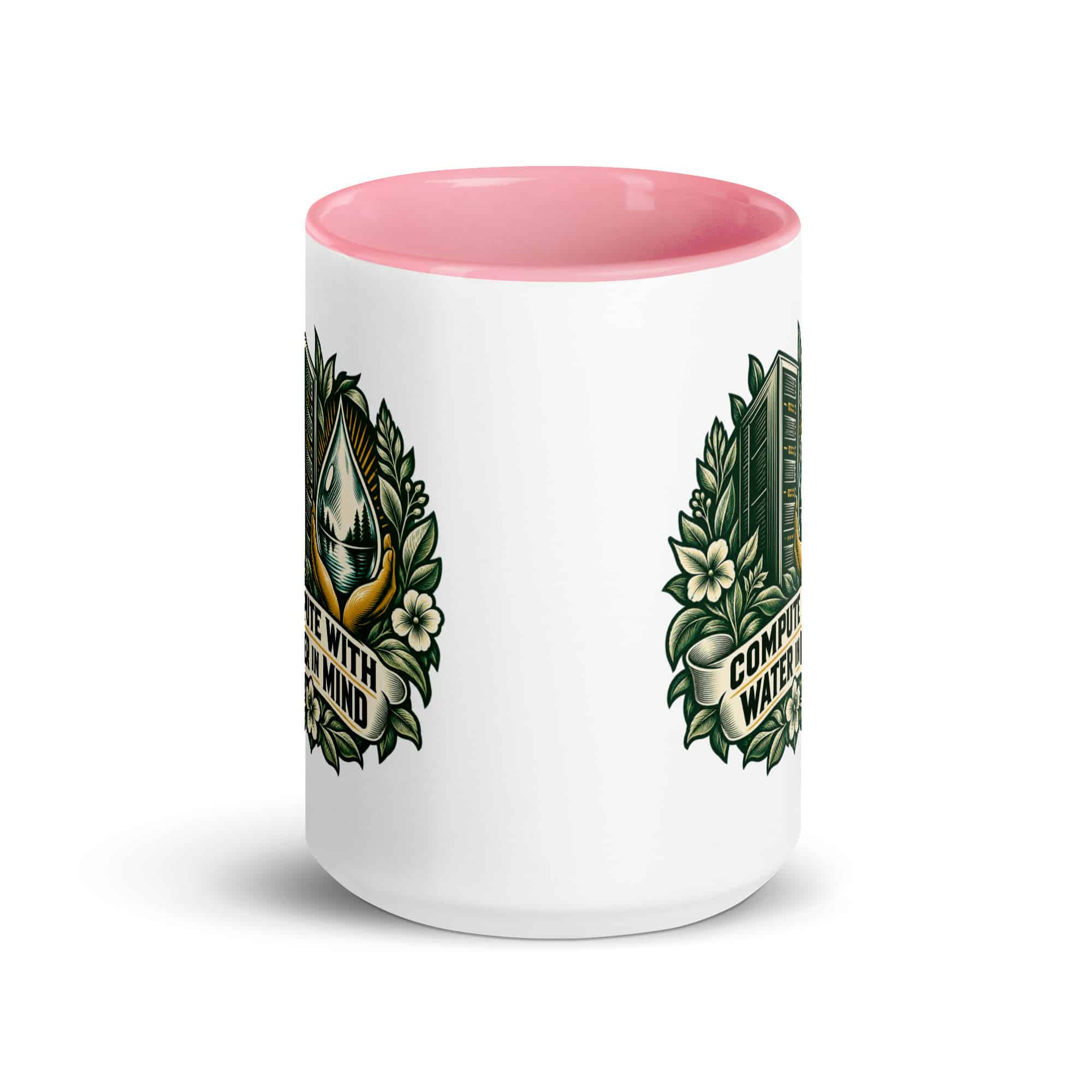 Color Inside Coffee Mug: Compute with water in mind