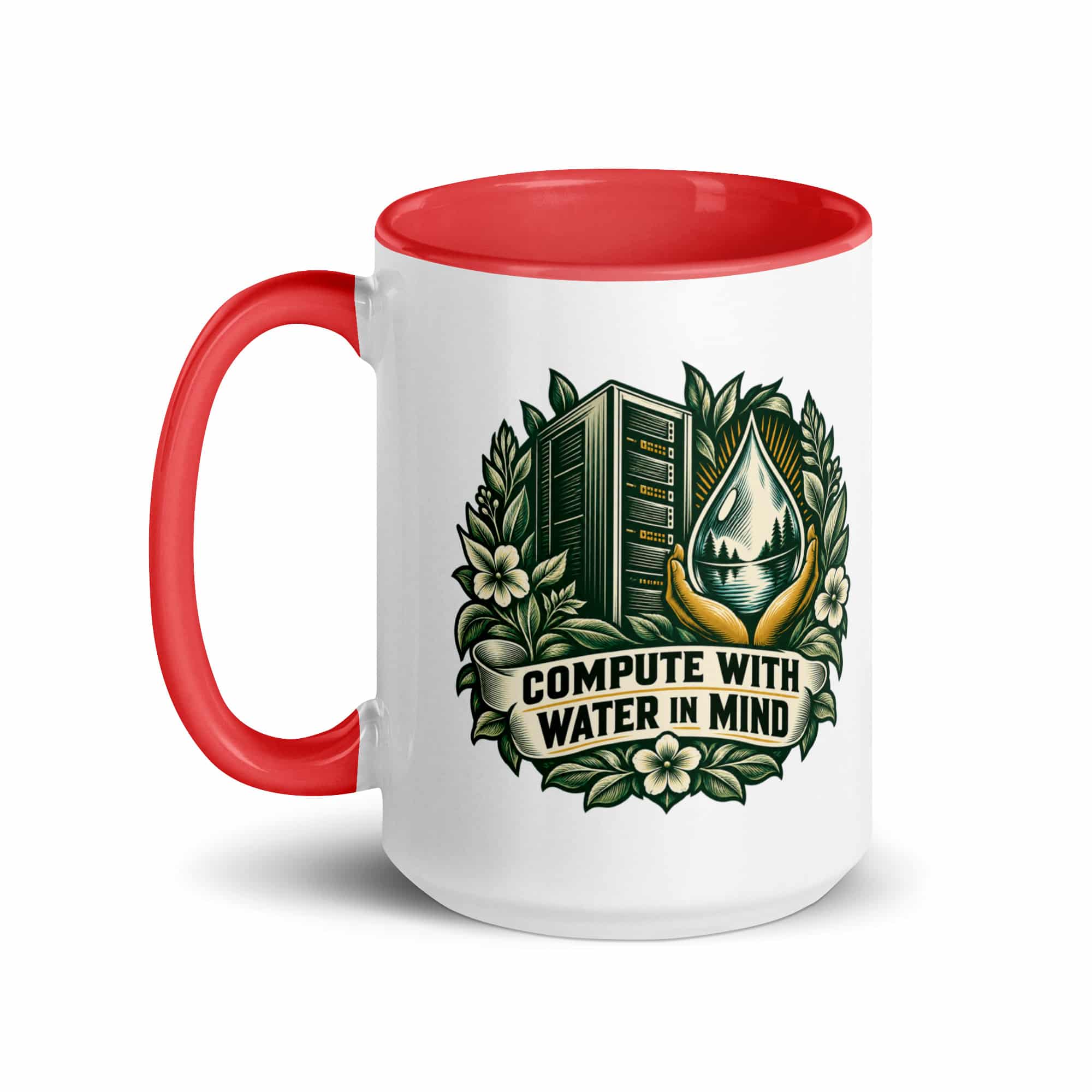 Color Inside Coffee Mug: Compute with water in mind