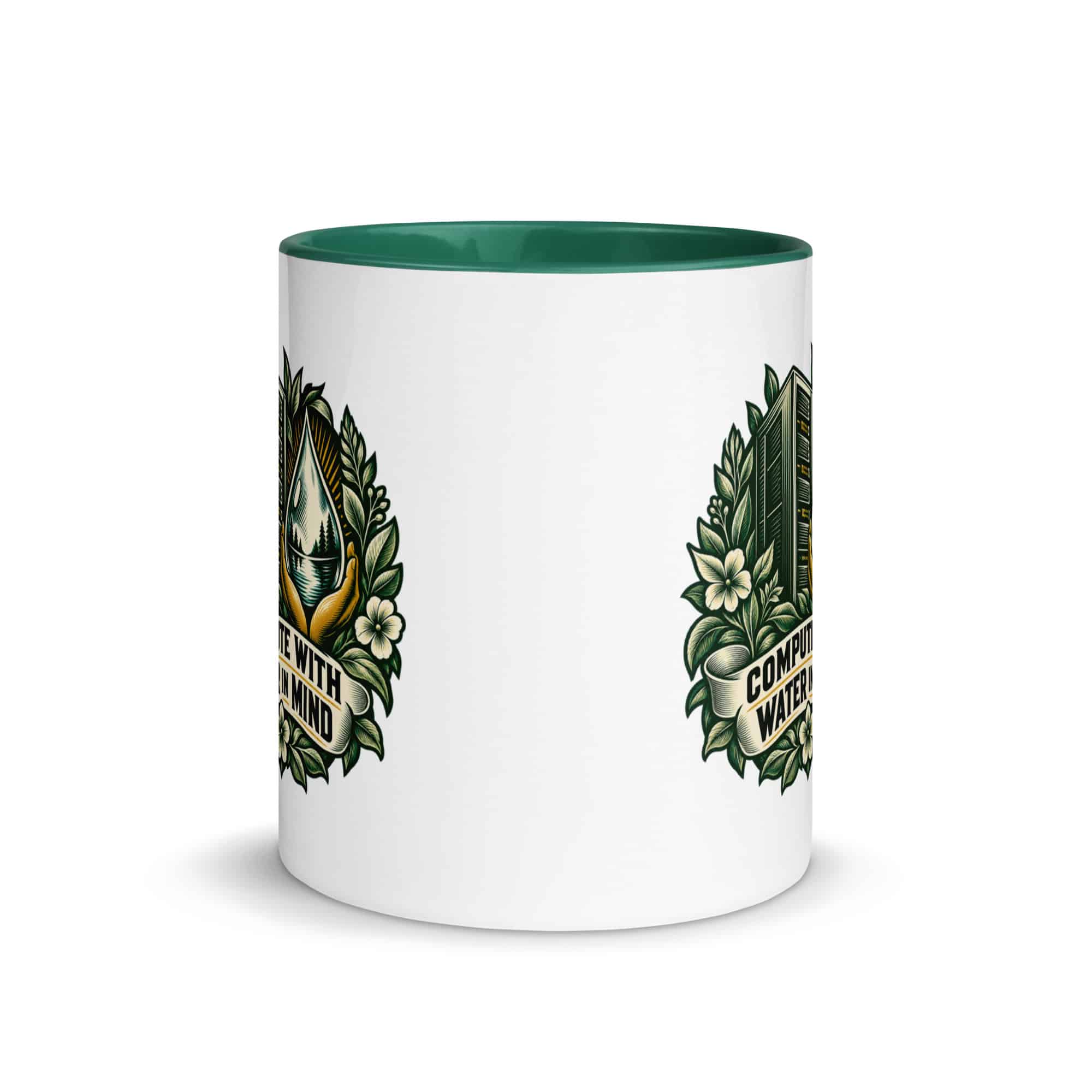 Color Inside Coffee Mug: Compute with water in mind
