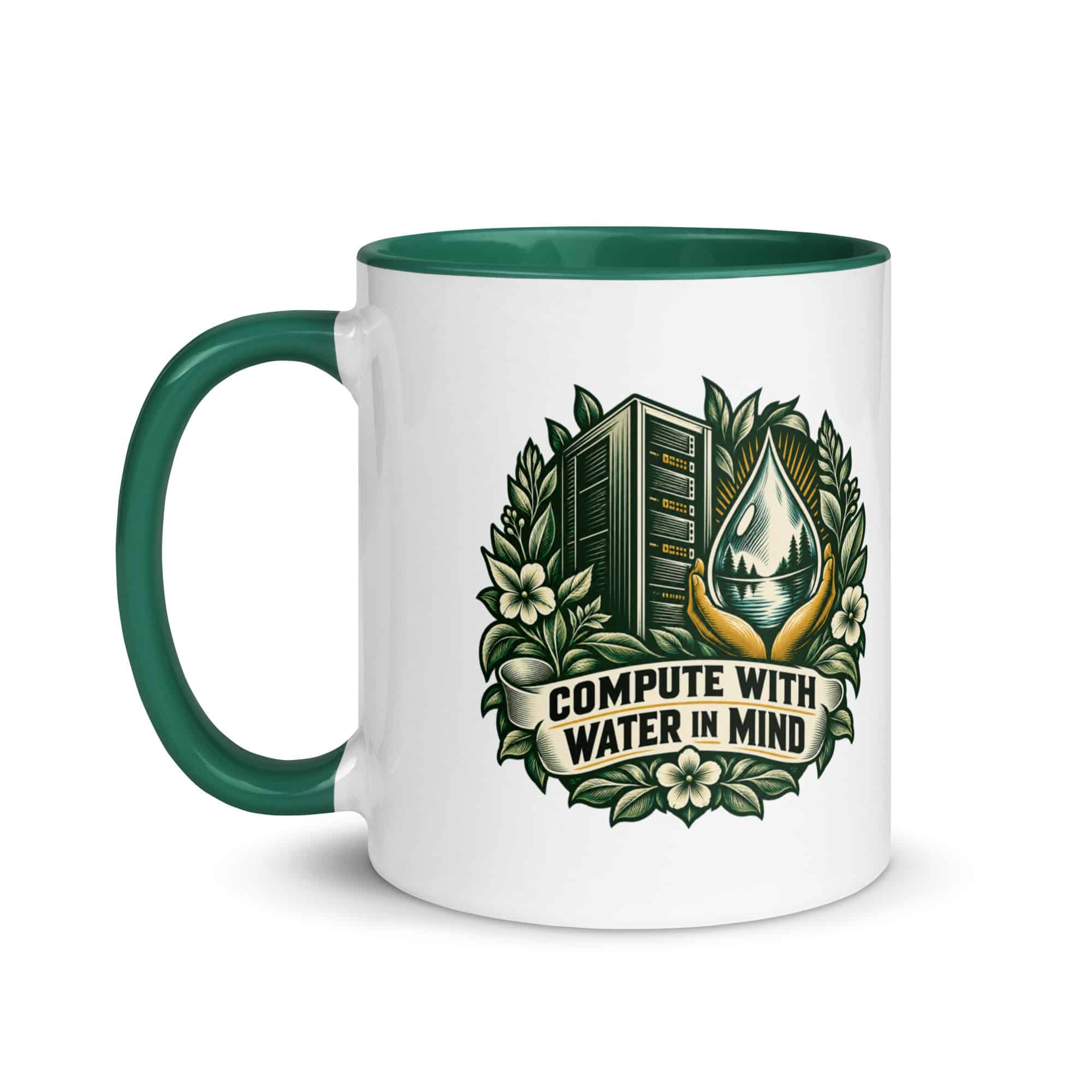 Color Inside Coffee Mug: Compute with water in mind