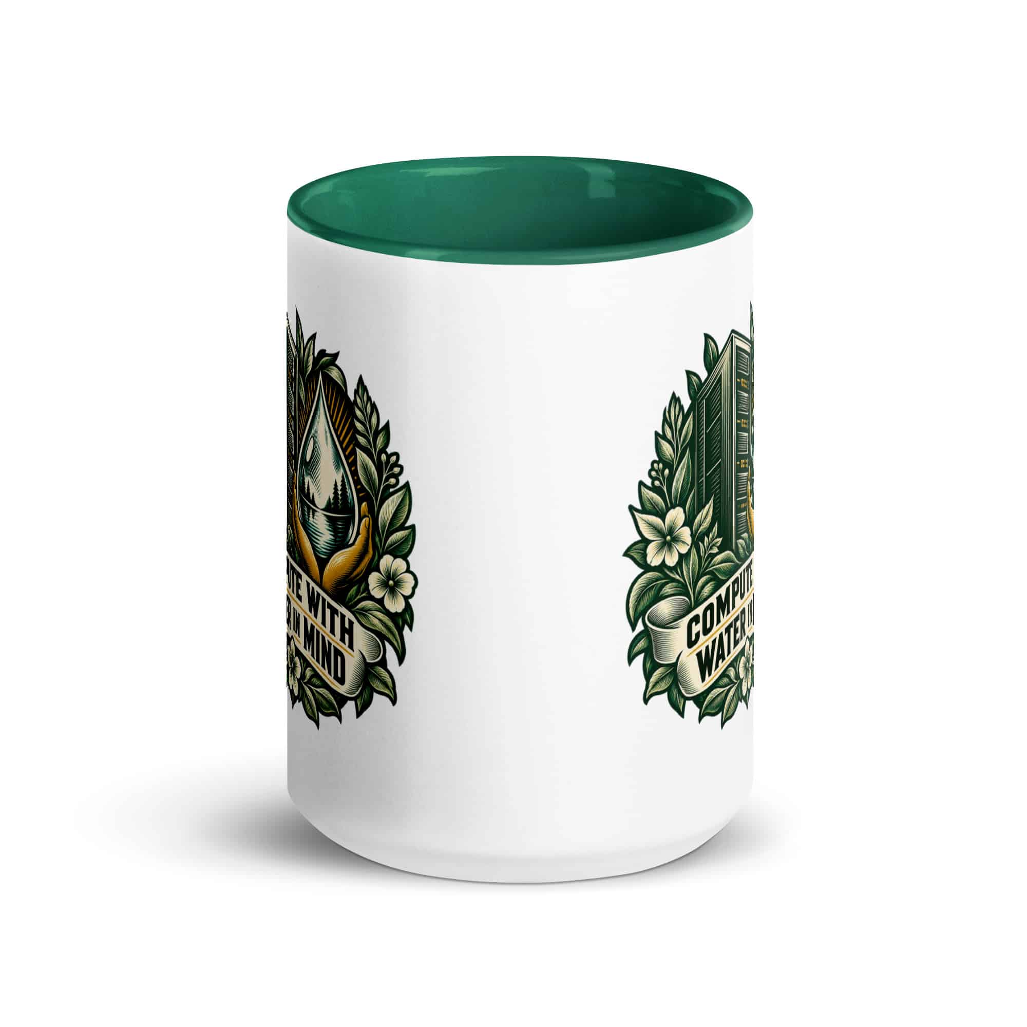 Color Inside Coffee Mug: Compute with water in mind