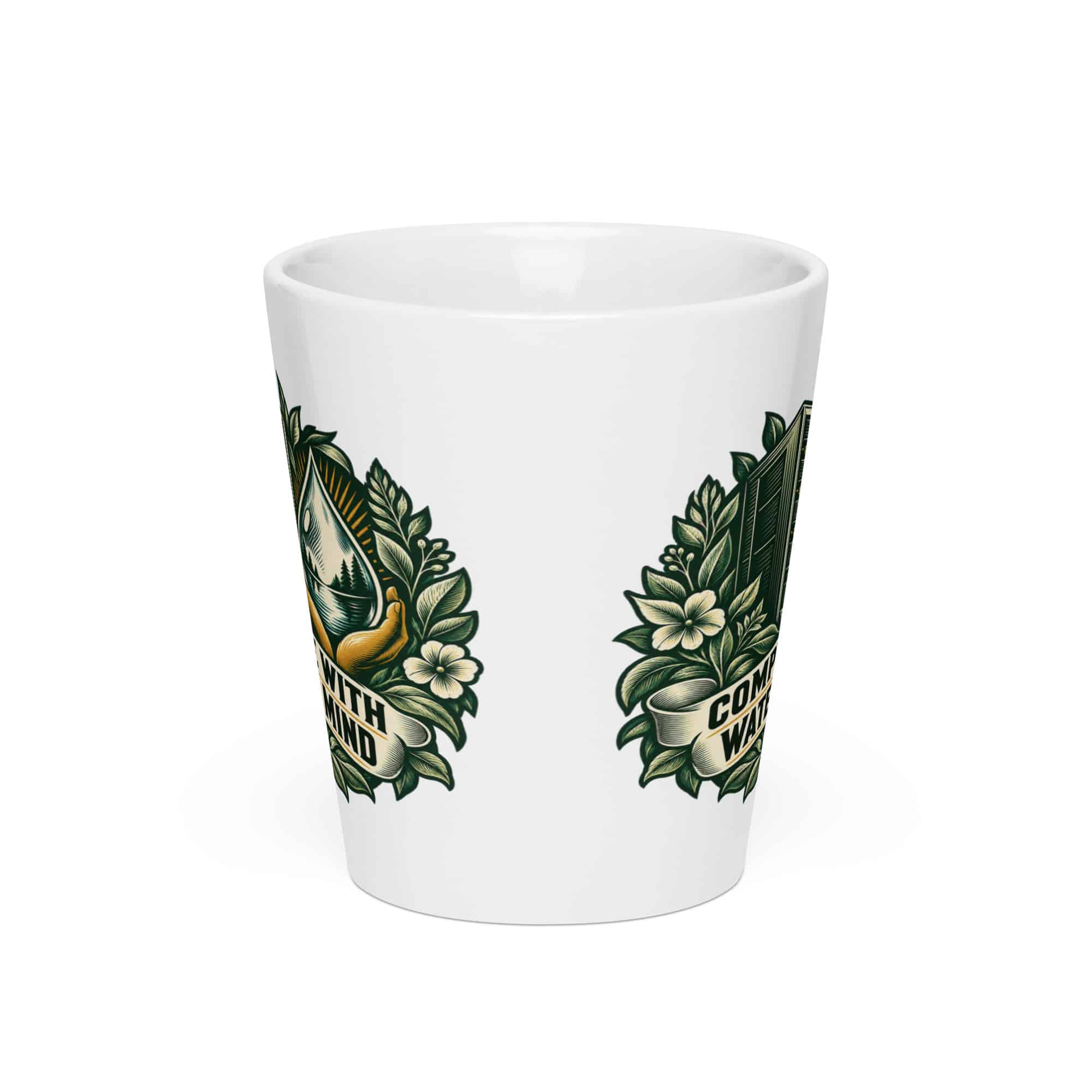 Latte Mug: Compute with water in mind