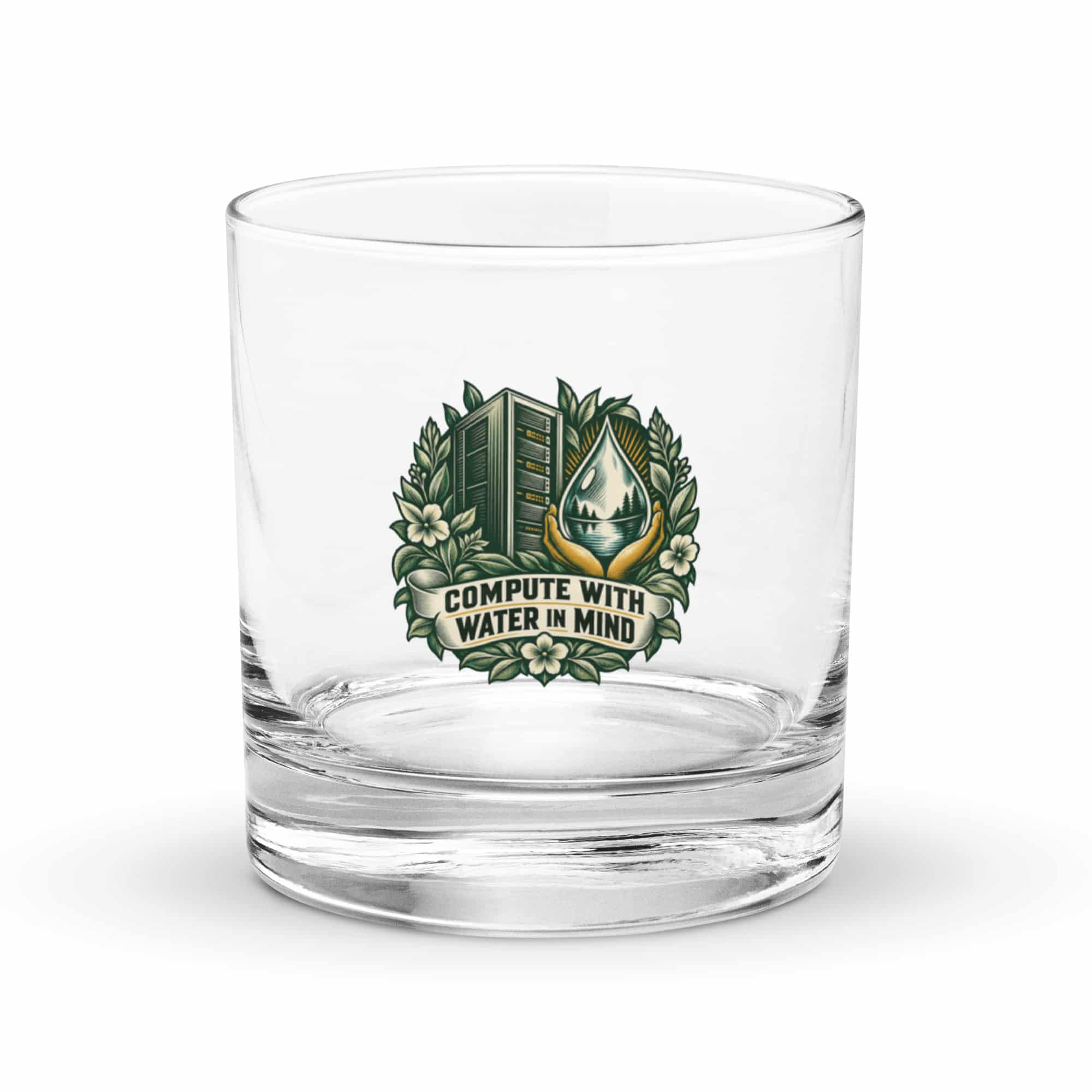 Rocks Glass: Compute with water in mind