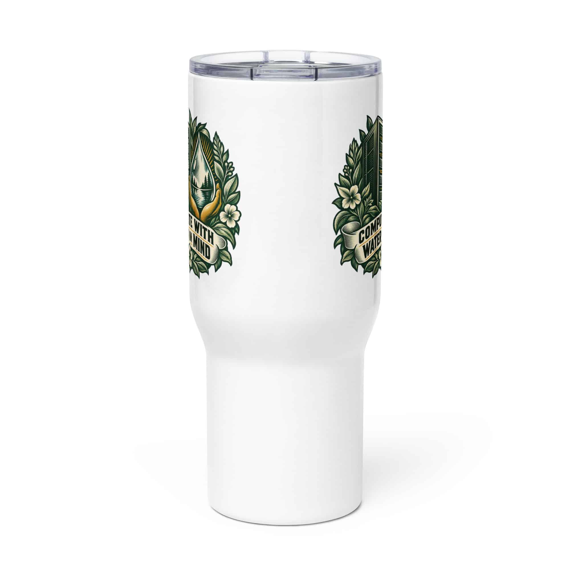 Travel Mug: Compute with water in mind