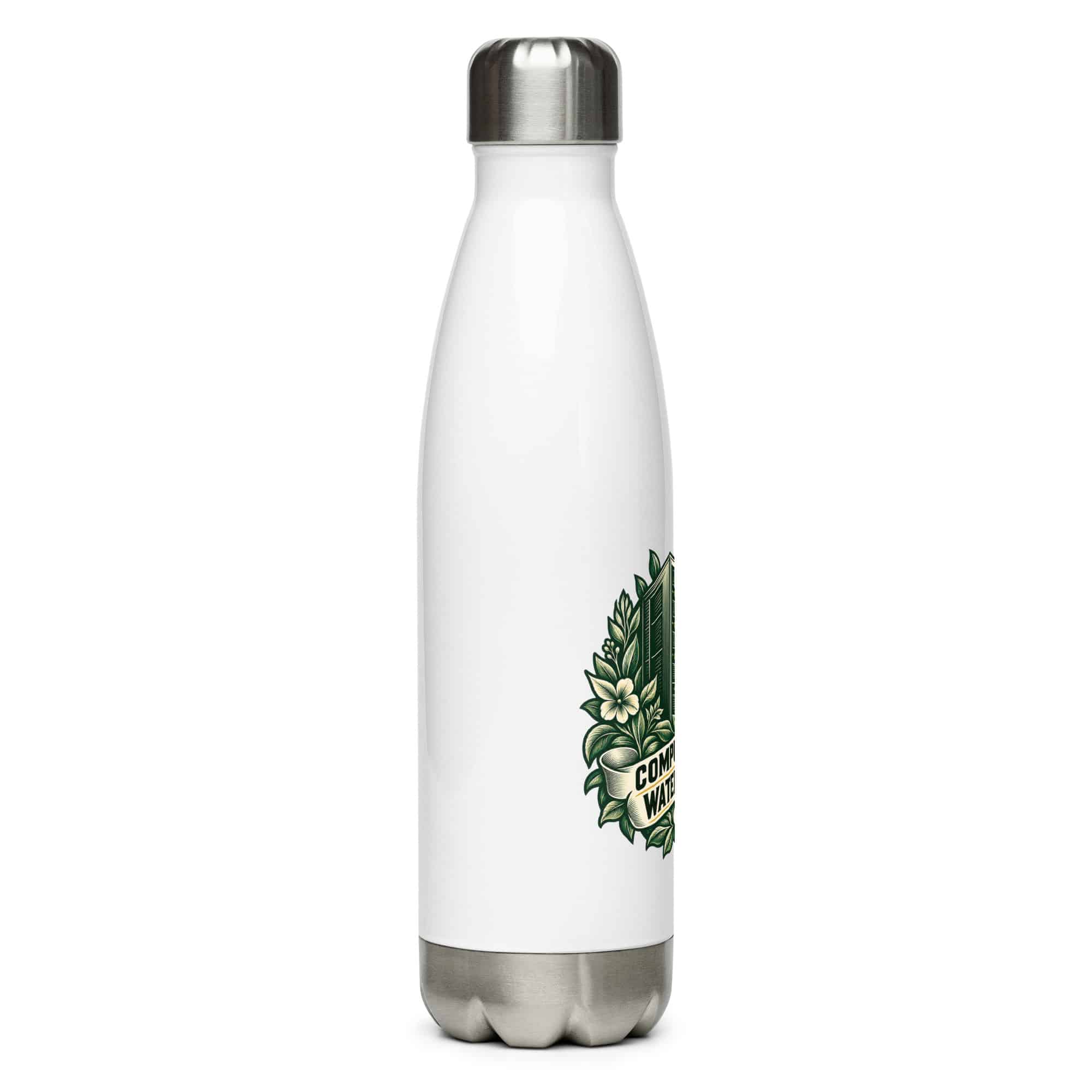 Stainless Steel Water Bottle: Compute with water in mind