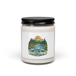 Soy Wax Candle: Keep the river flowing - 9oz - Main