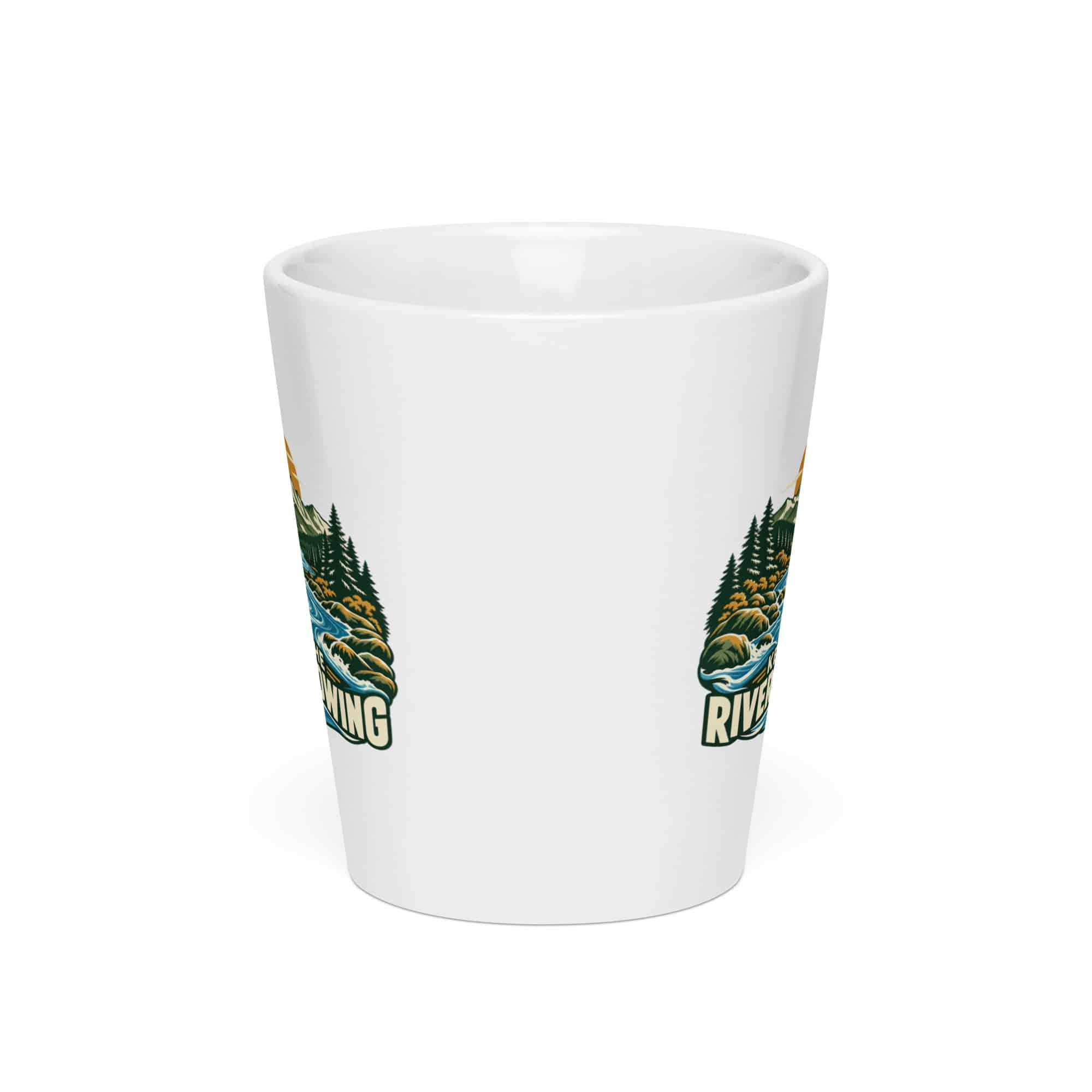 Latte Mug: Keep the river flowing