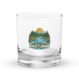 Rocks Glass: Keep the river flowing - 10.5 oz - Main
