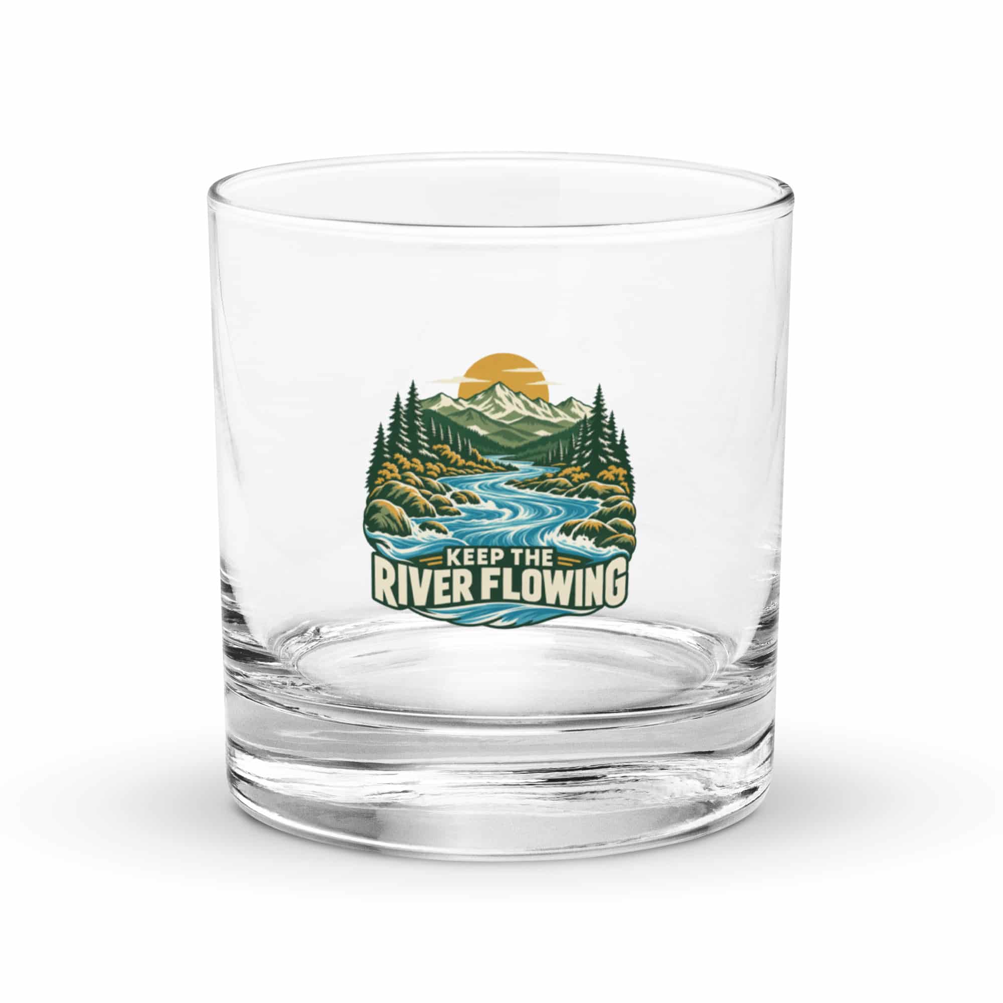 Rocks Glass: Keep the river flowing