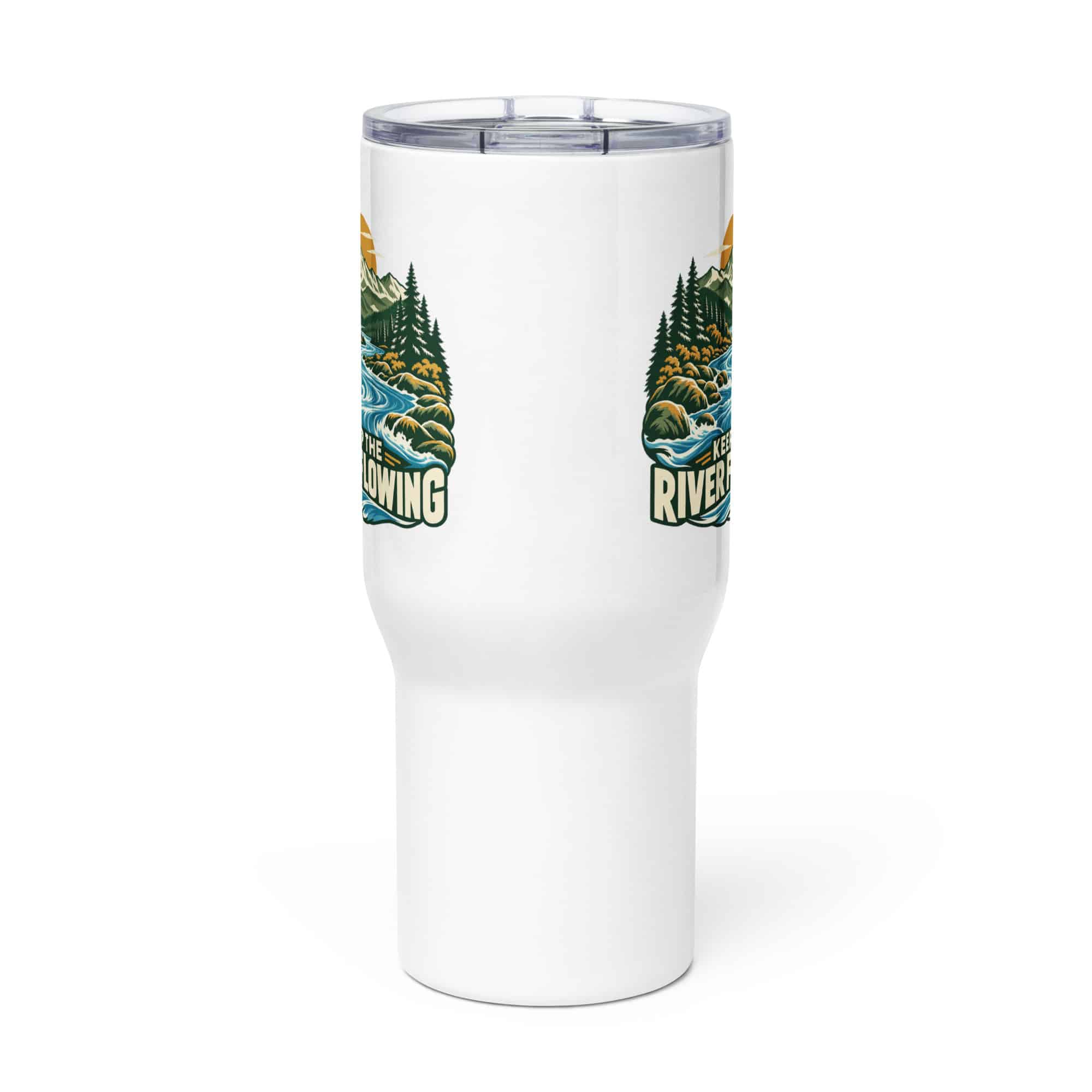 Travel Mug: Keep the river flowing