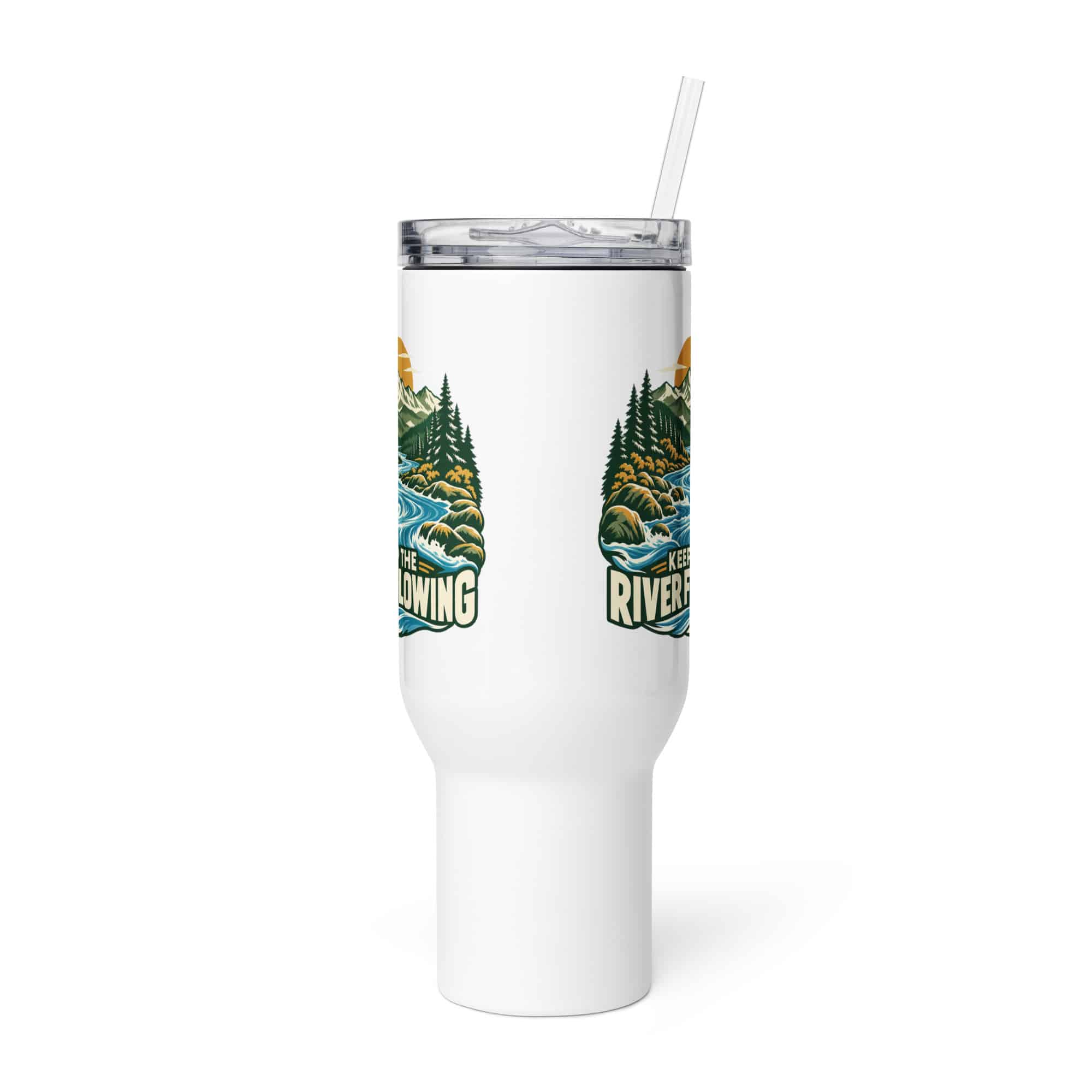 Travel Mug: Keep the river flowing