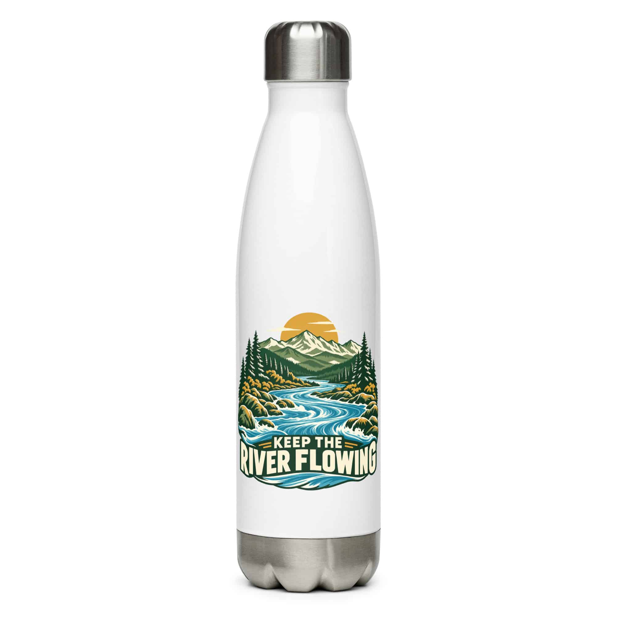 Stainless Steel Water Bottle: Keep the river flowing