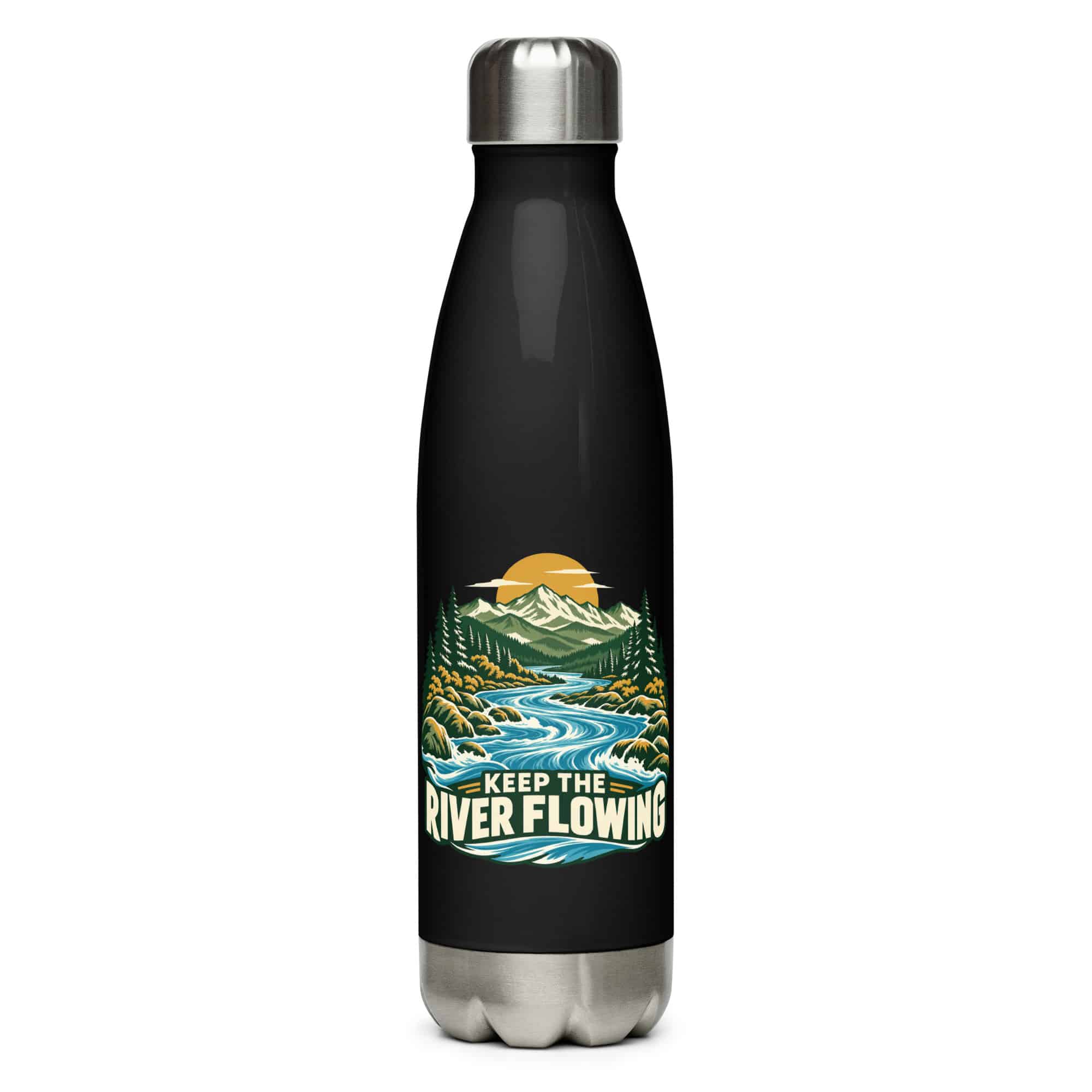 Stainless Steel Water Bottle: Keep the river flowing