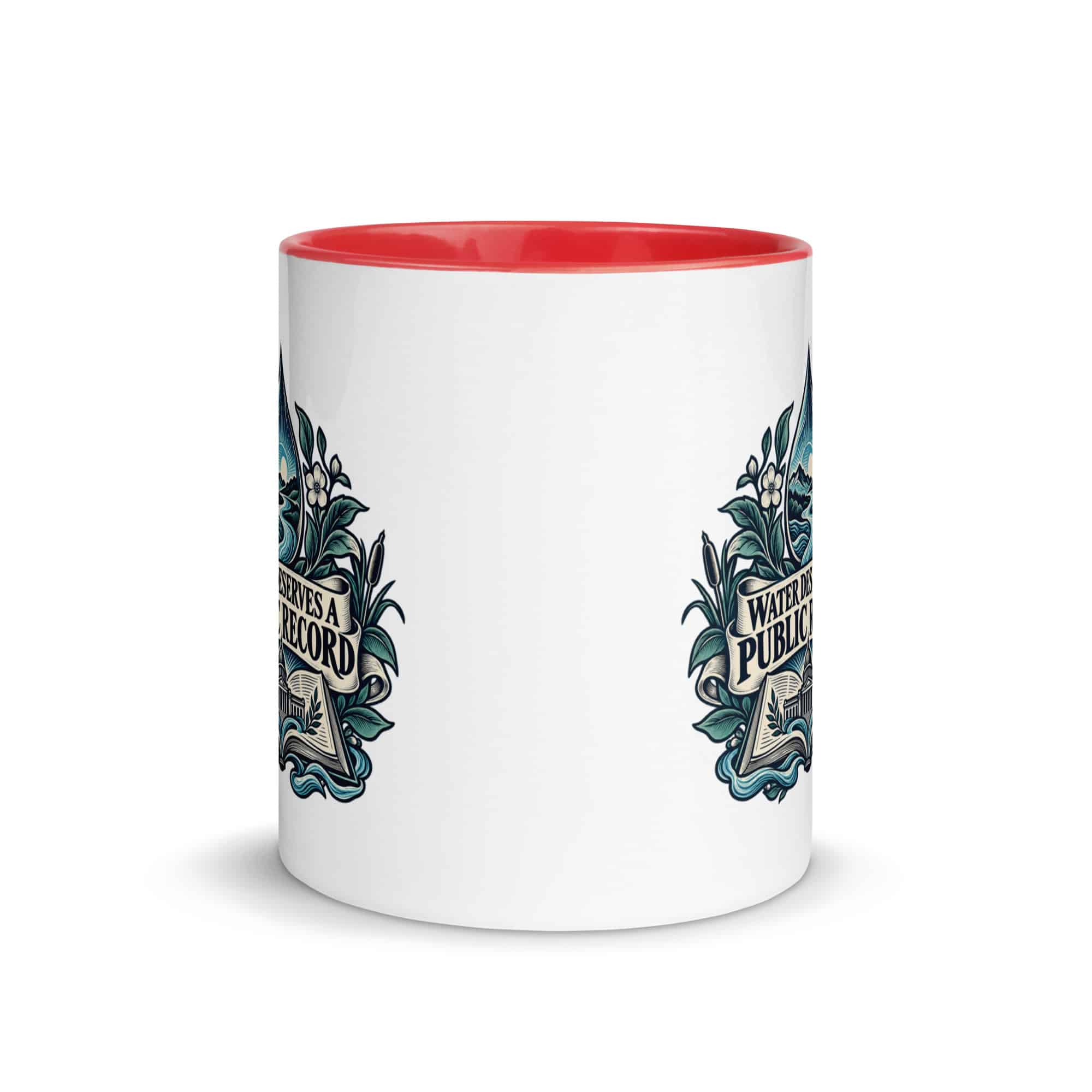 Color Inside Coffee Mug: Water deserves a public record